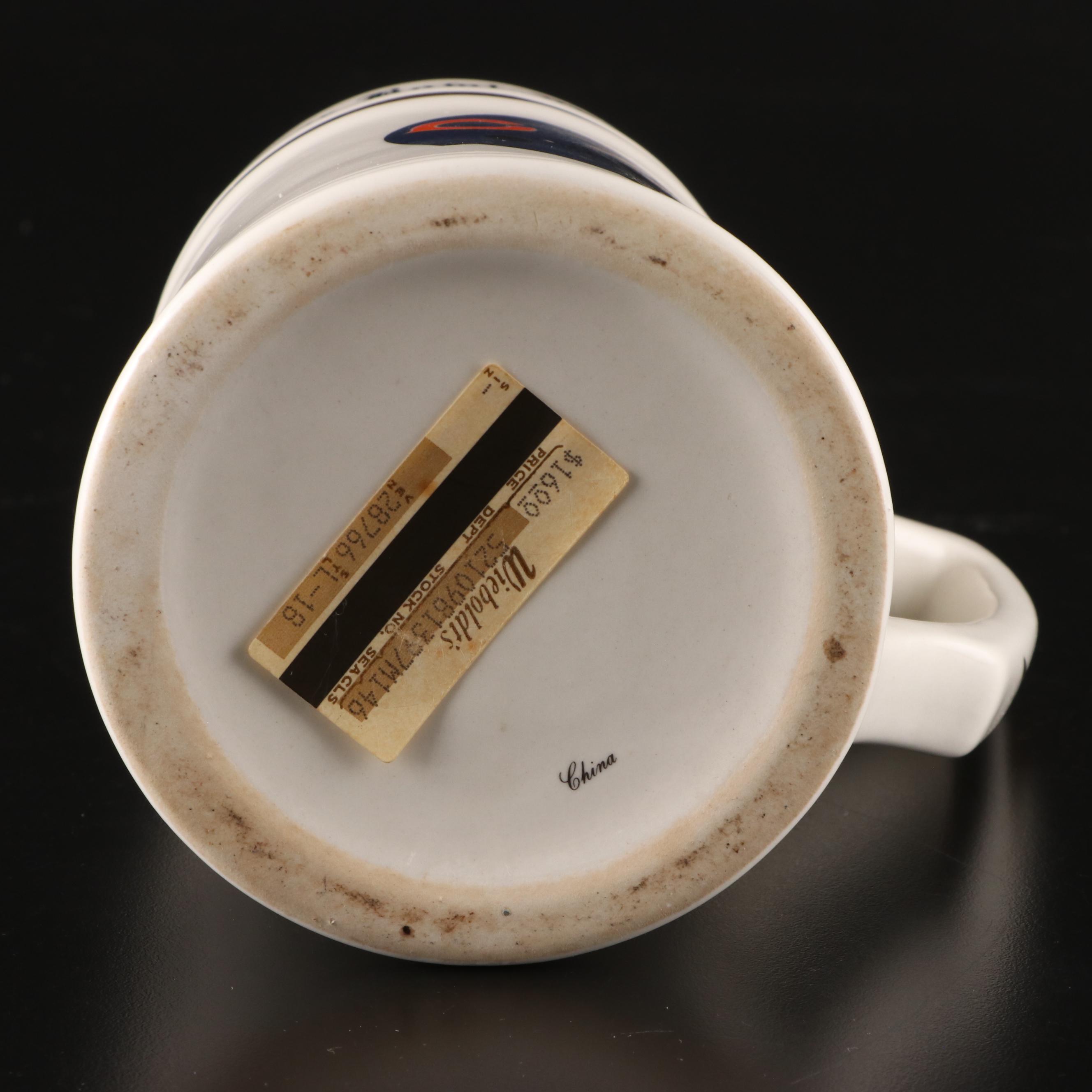 NFL Chicago Bears Super Bowl Champion Stoneware Mugs and Stein