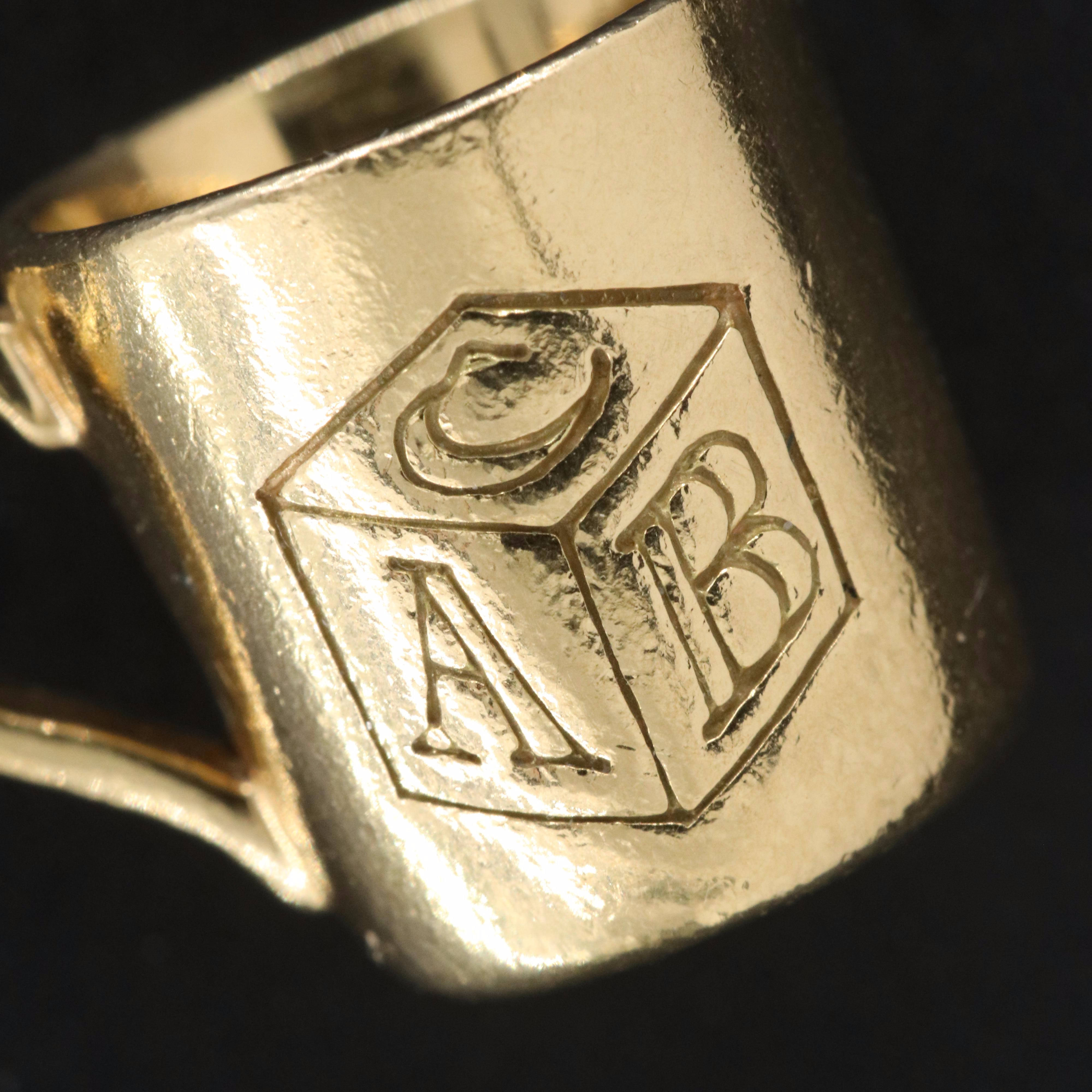 Tiffany & Co. 18K Baby Cup Charm