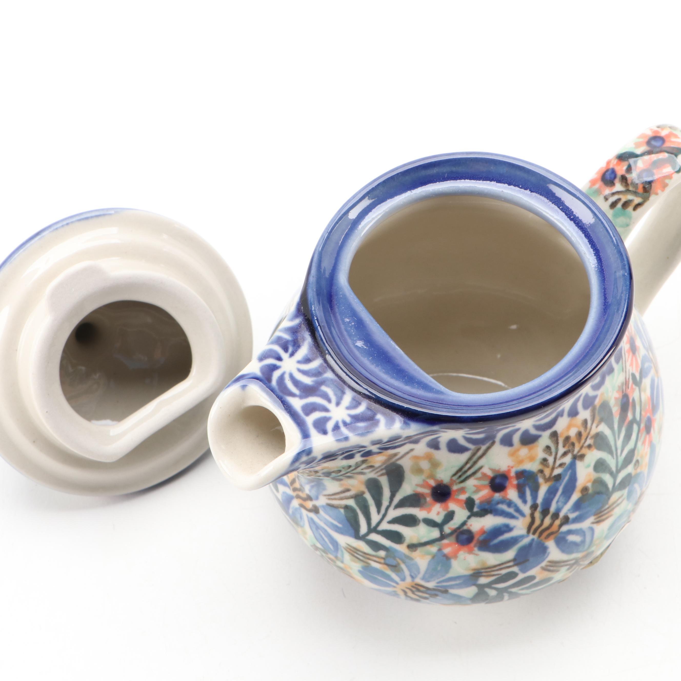 Polish Boleslawiec Stoneware Serveware