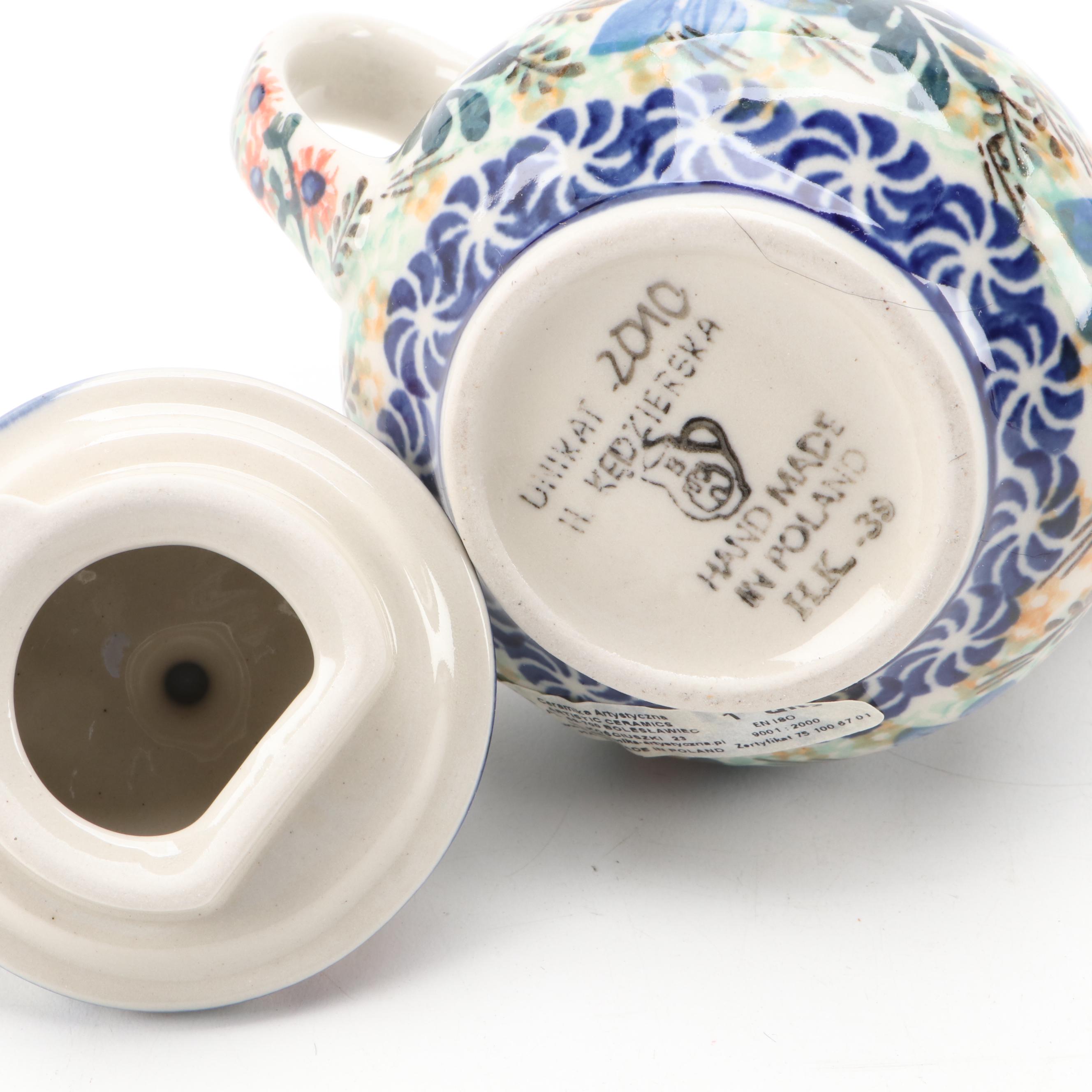 Polish Boleslawiec Stoneware Serveware