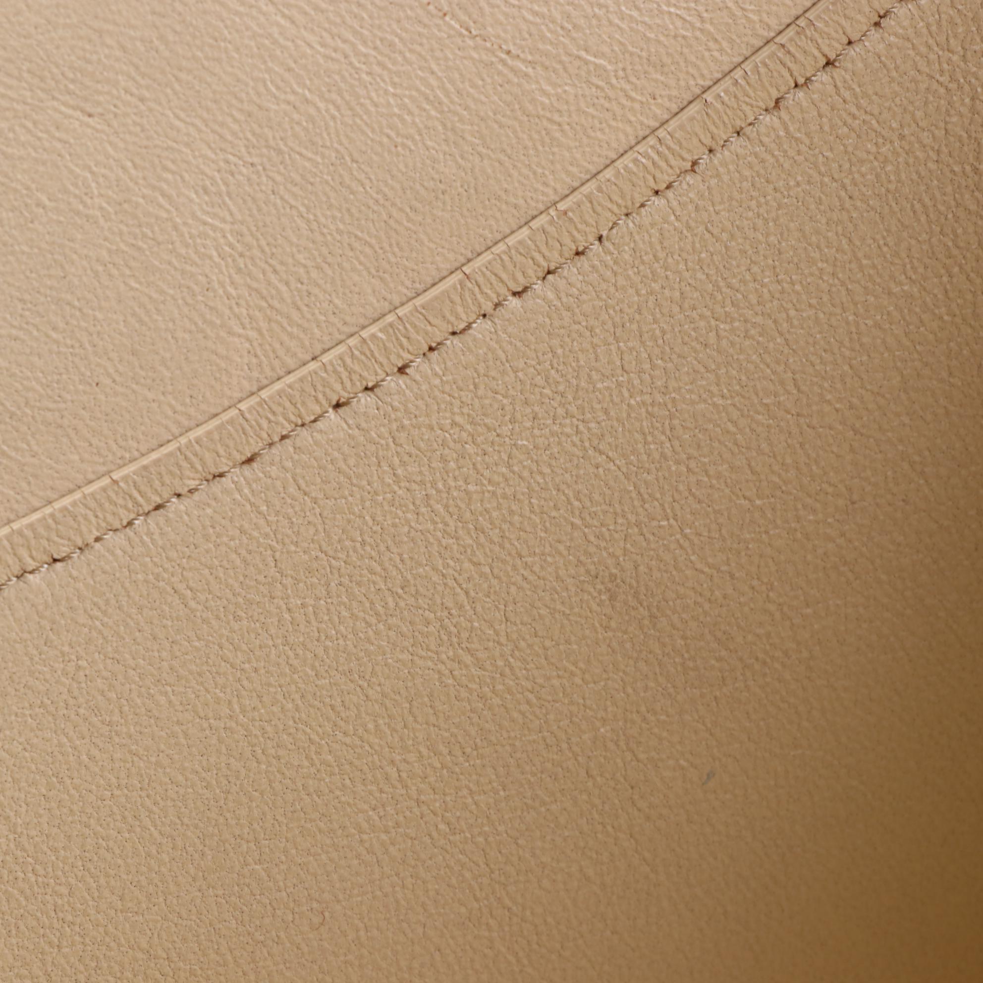 Céline Zip-Around Briefcase with Chain and Leather Straps