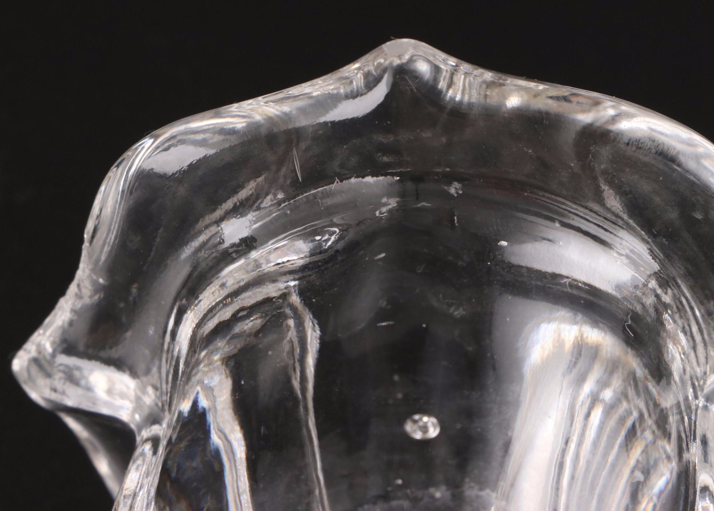 Cambridge Glass Luncheon Plates, Candlesticks and Relish Dish, Mid-20th Century