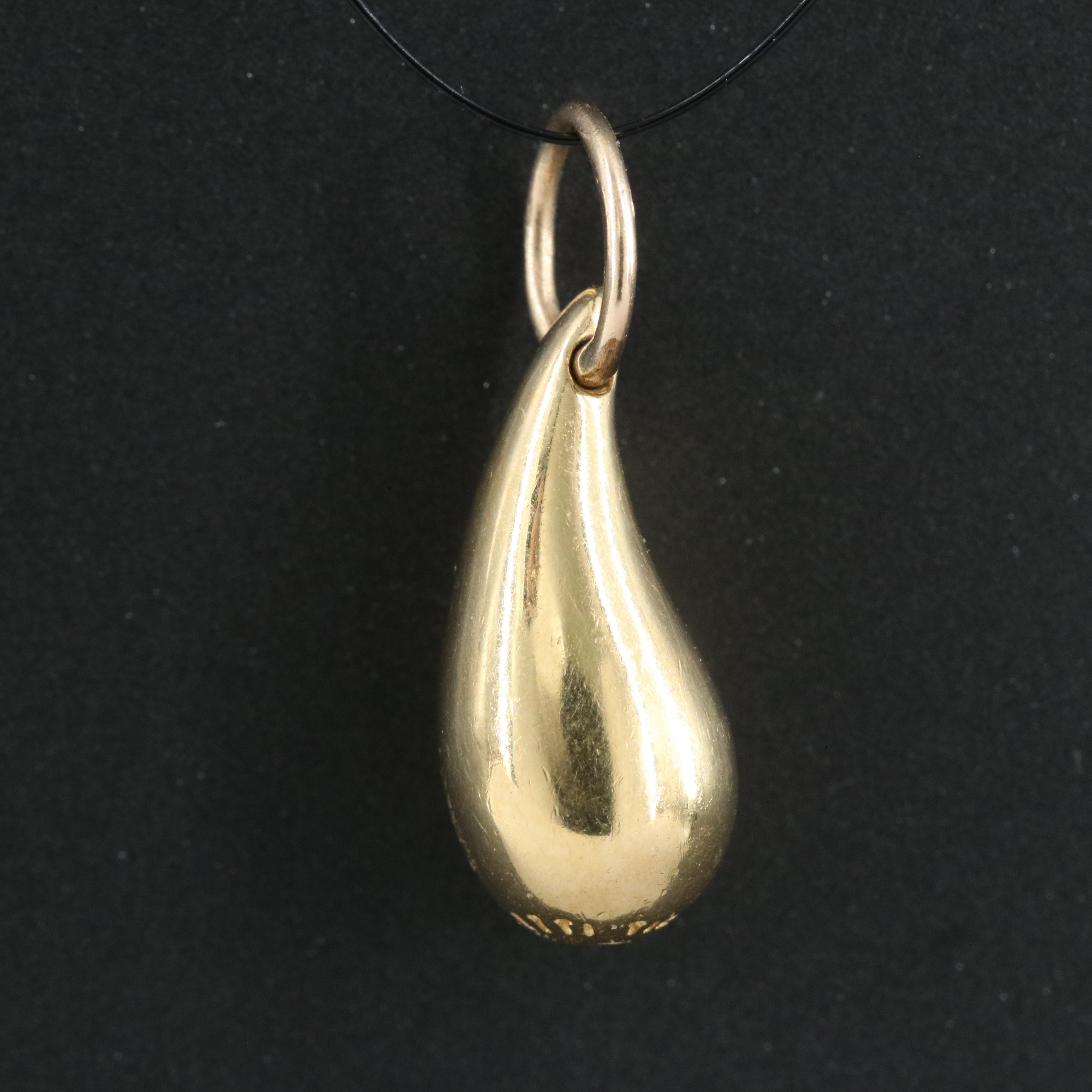 Elsa Peretti for Tiffany & Co. 18K Teardrop Pendant
