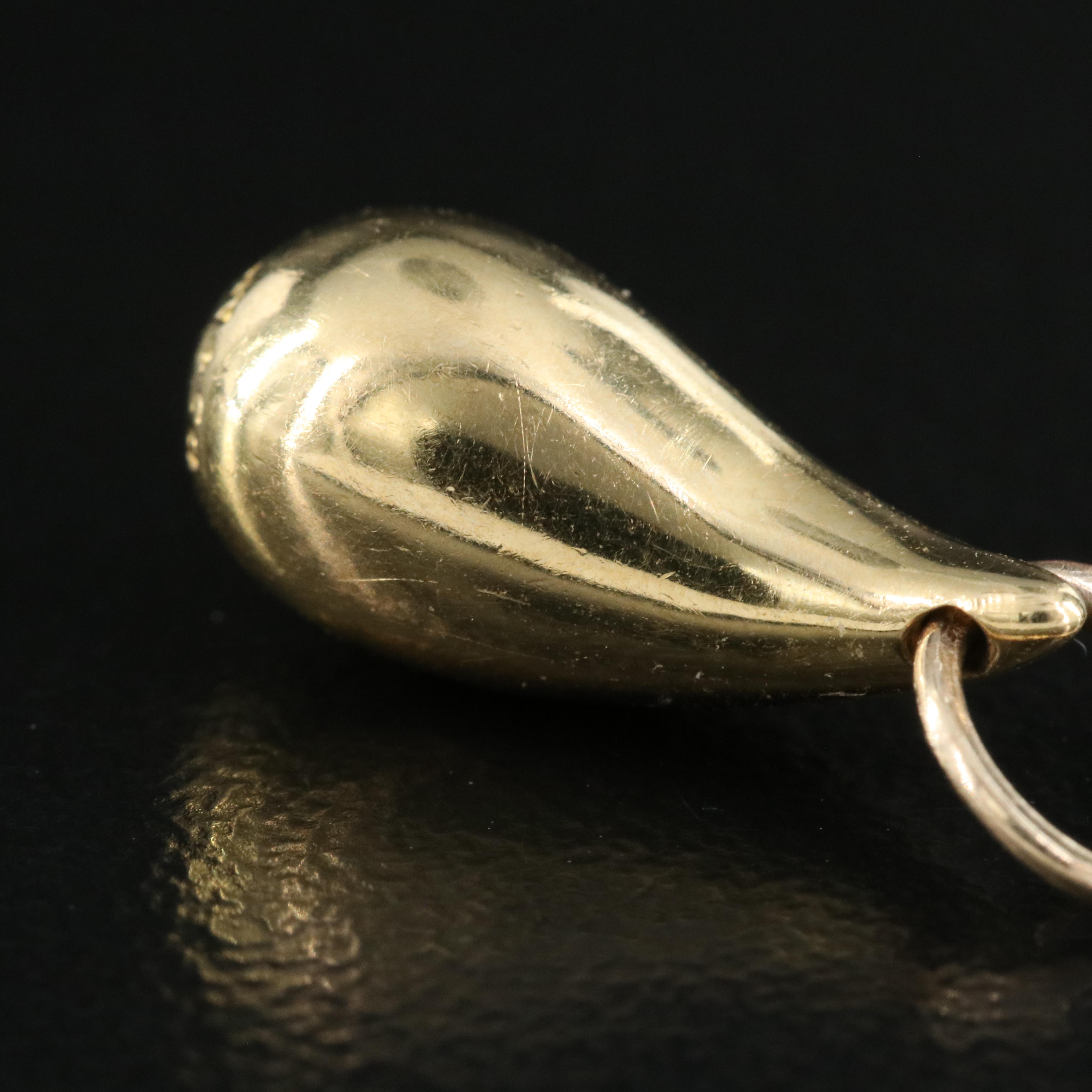 Elsa Peretti for Tiffany & Co. 18K Teardrop Pendant