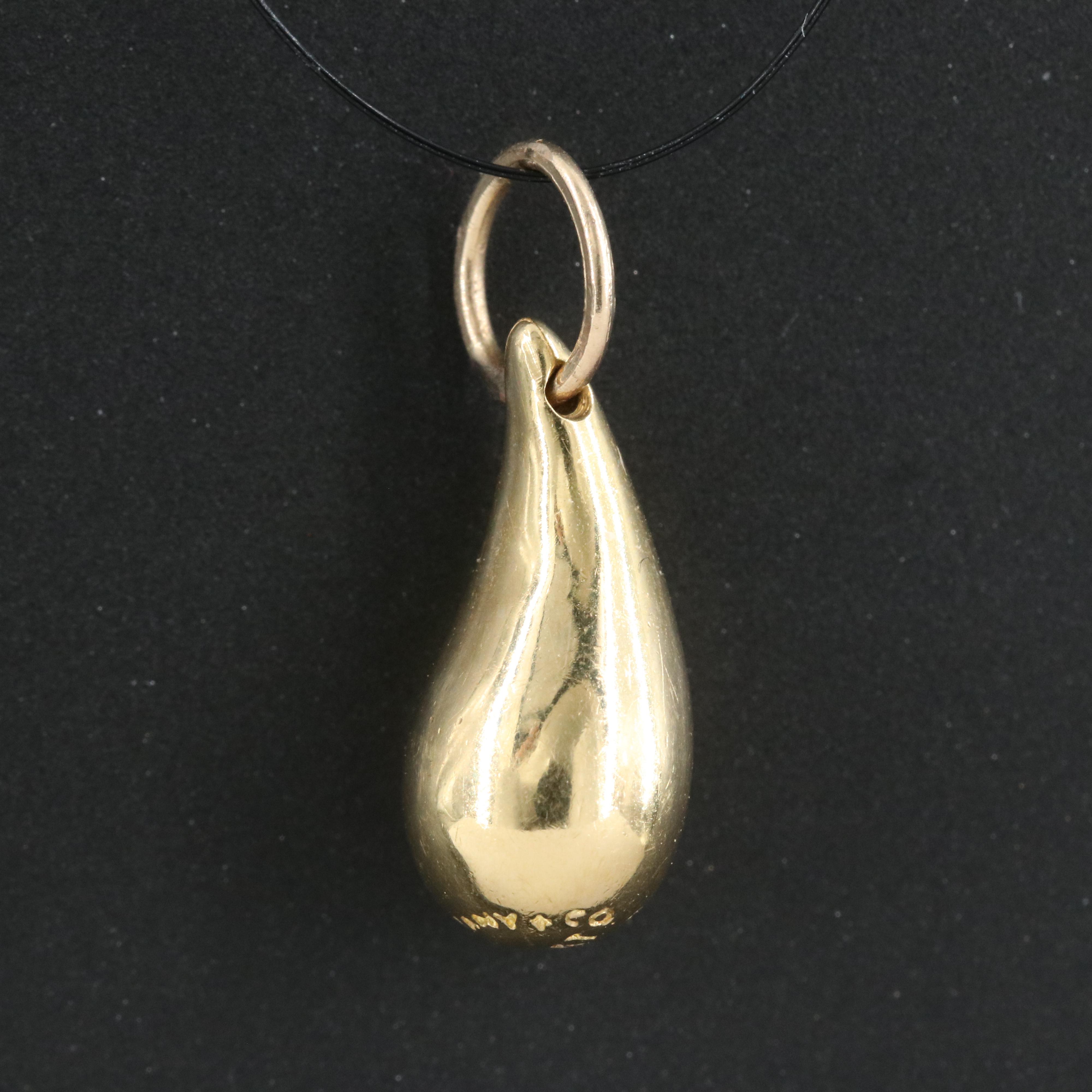 Elsa Peretti for Tiffany & Co. 18K Teardrop Pendant