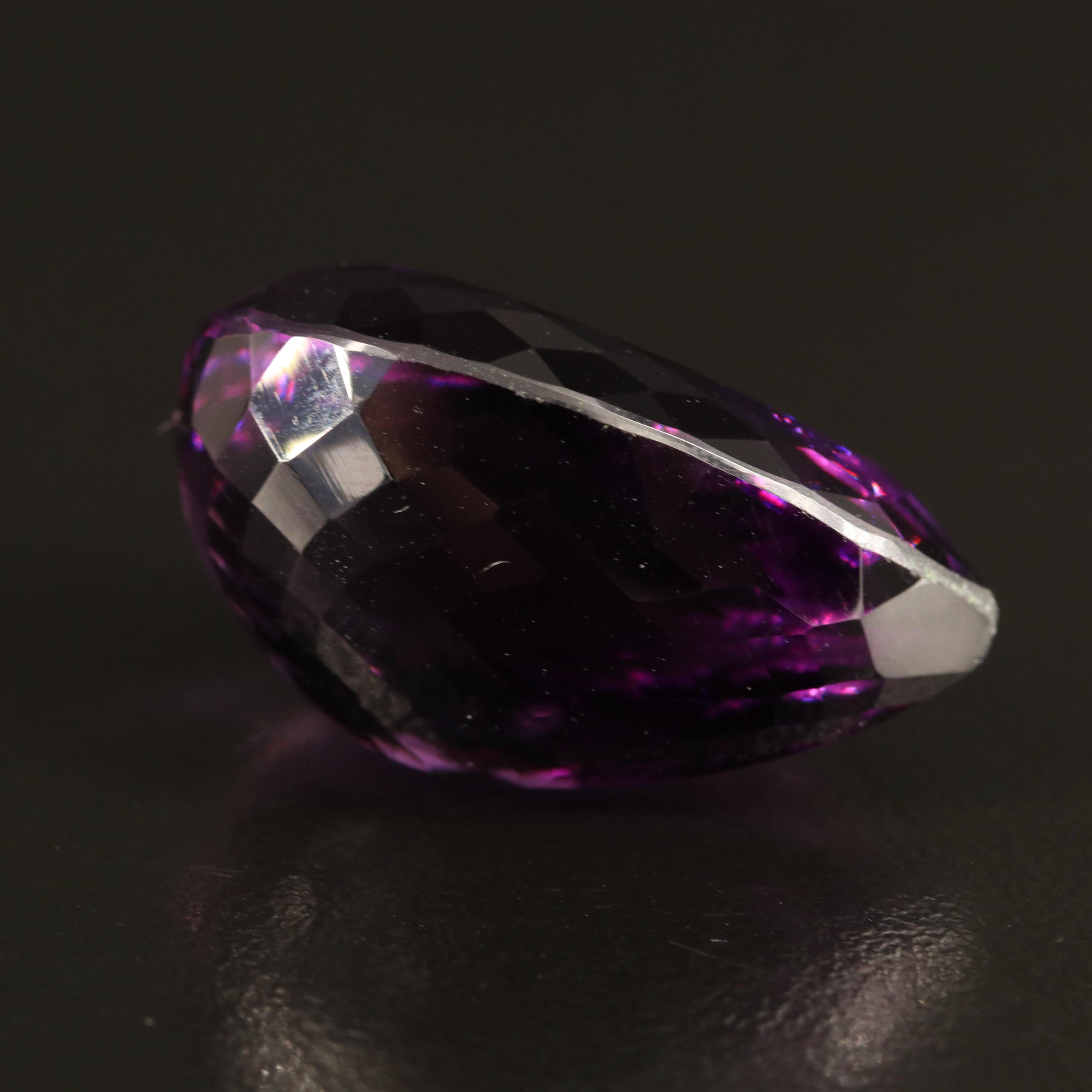 Loose 35.68 CT Amethyst