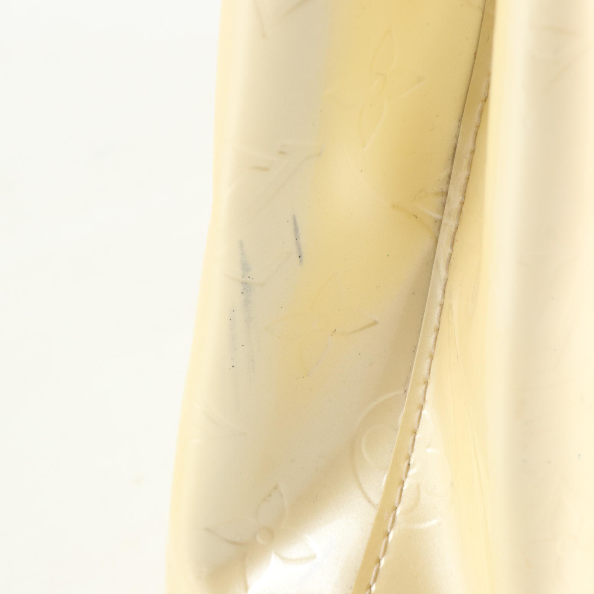 Louis Vuitton Reade PM in Monogram Vernis and Vachetta Leather