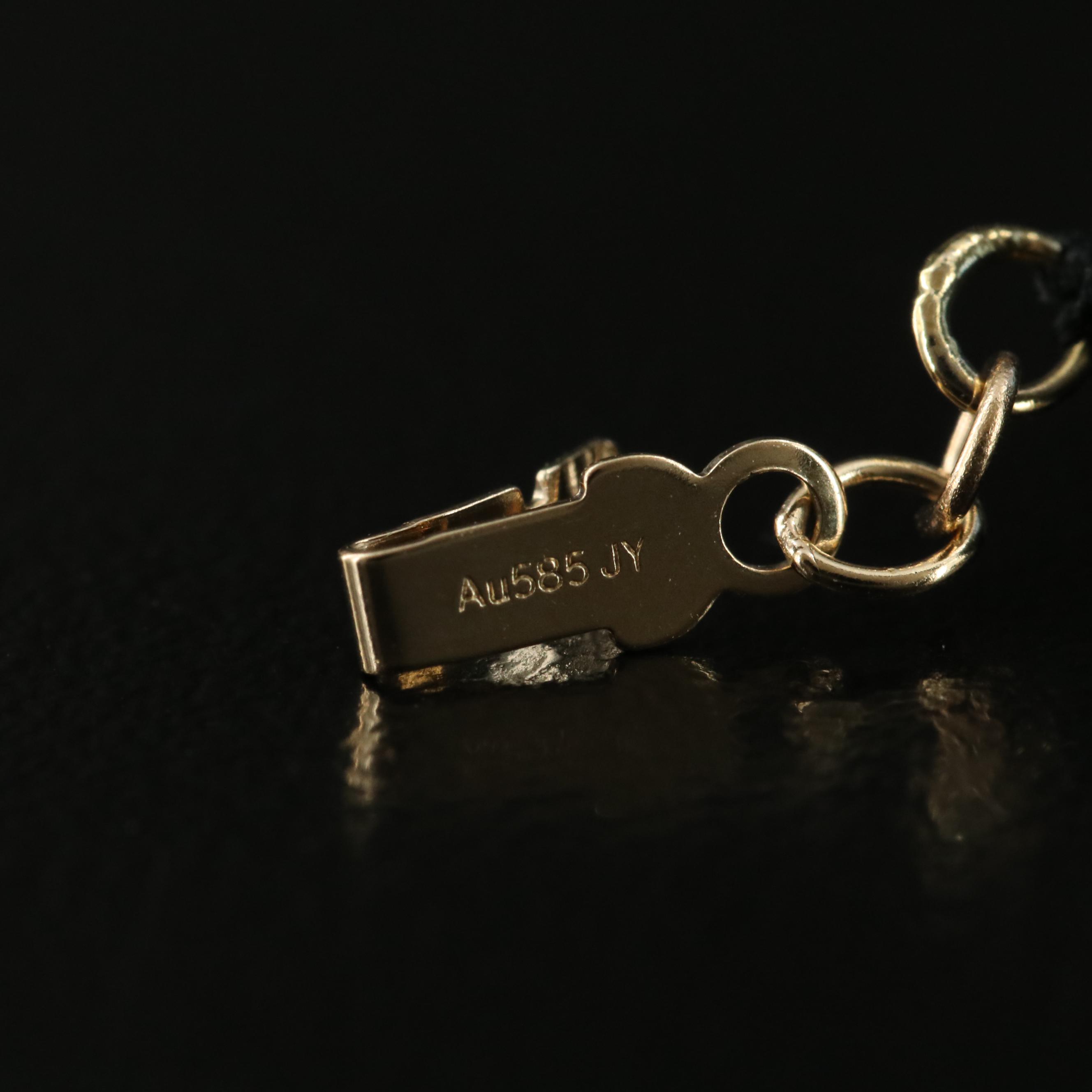 Graduated Pearl Necklace with 14K Clasp