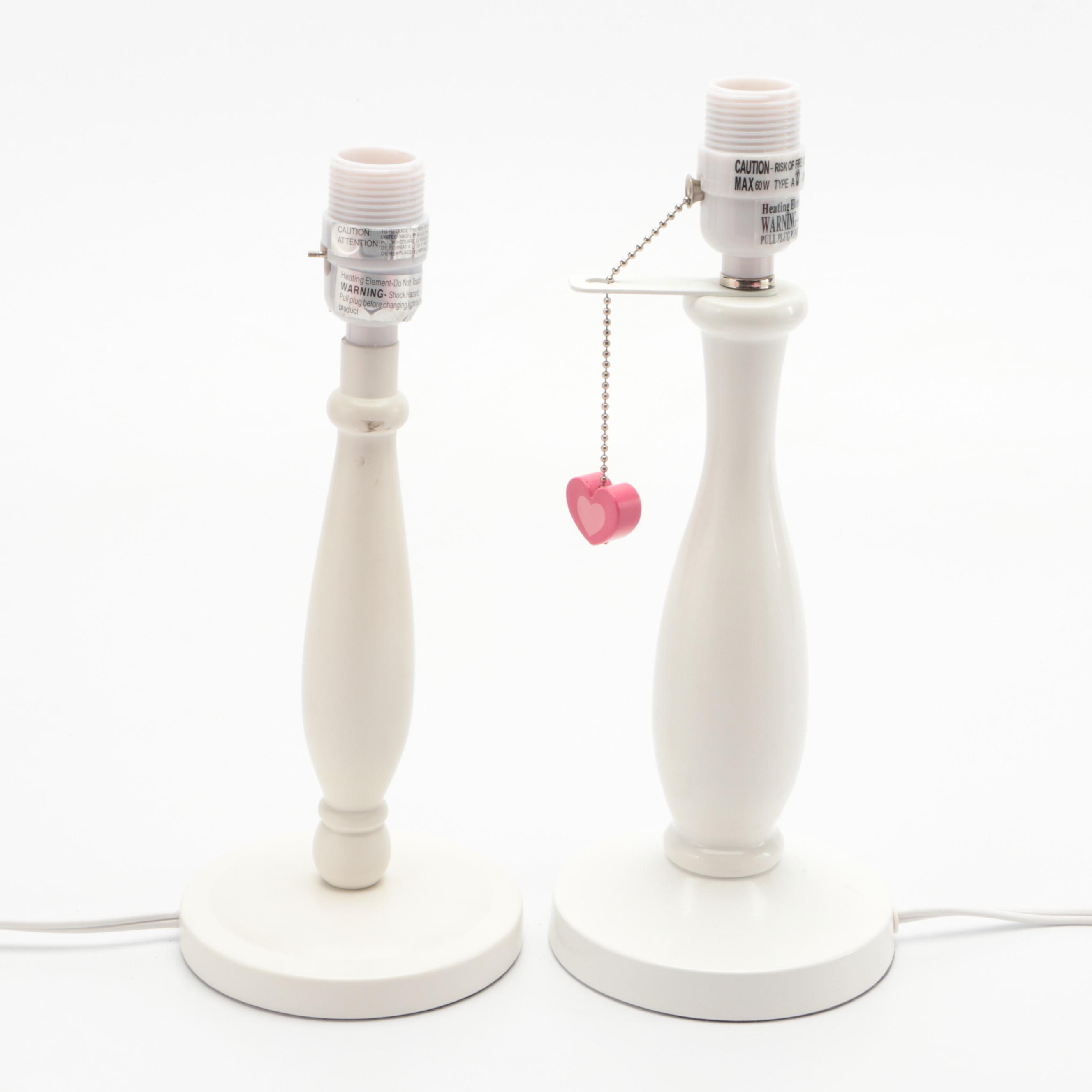 Circo for Target Boudoir Lamps With Custom Shades, Contemporary