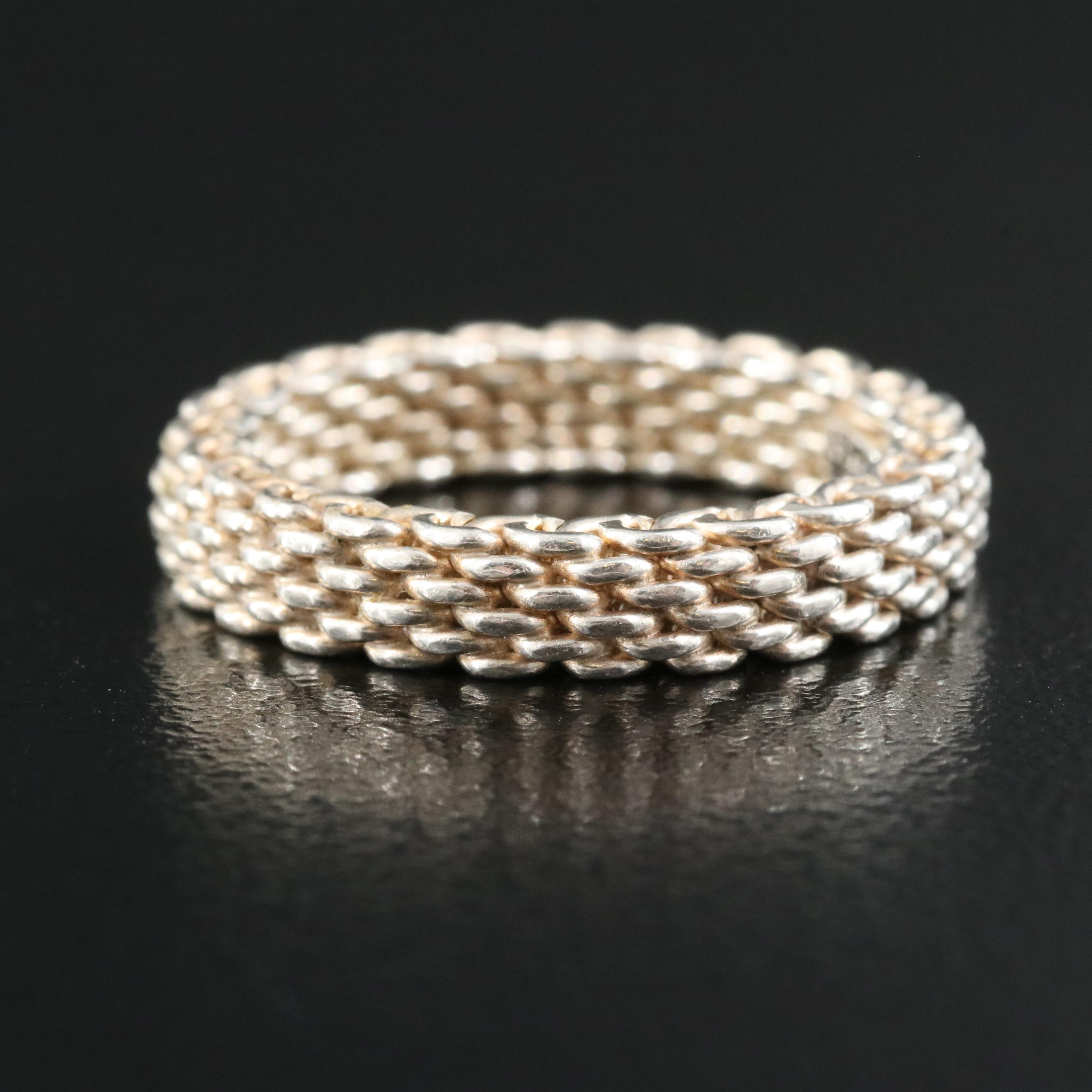 Tiffany & Co. "Somerset" Sterling Band