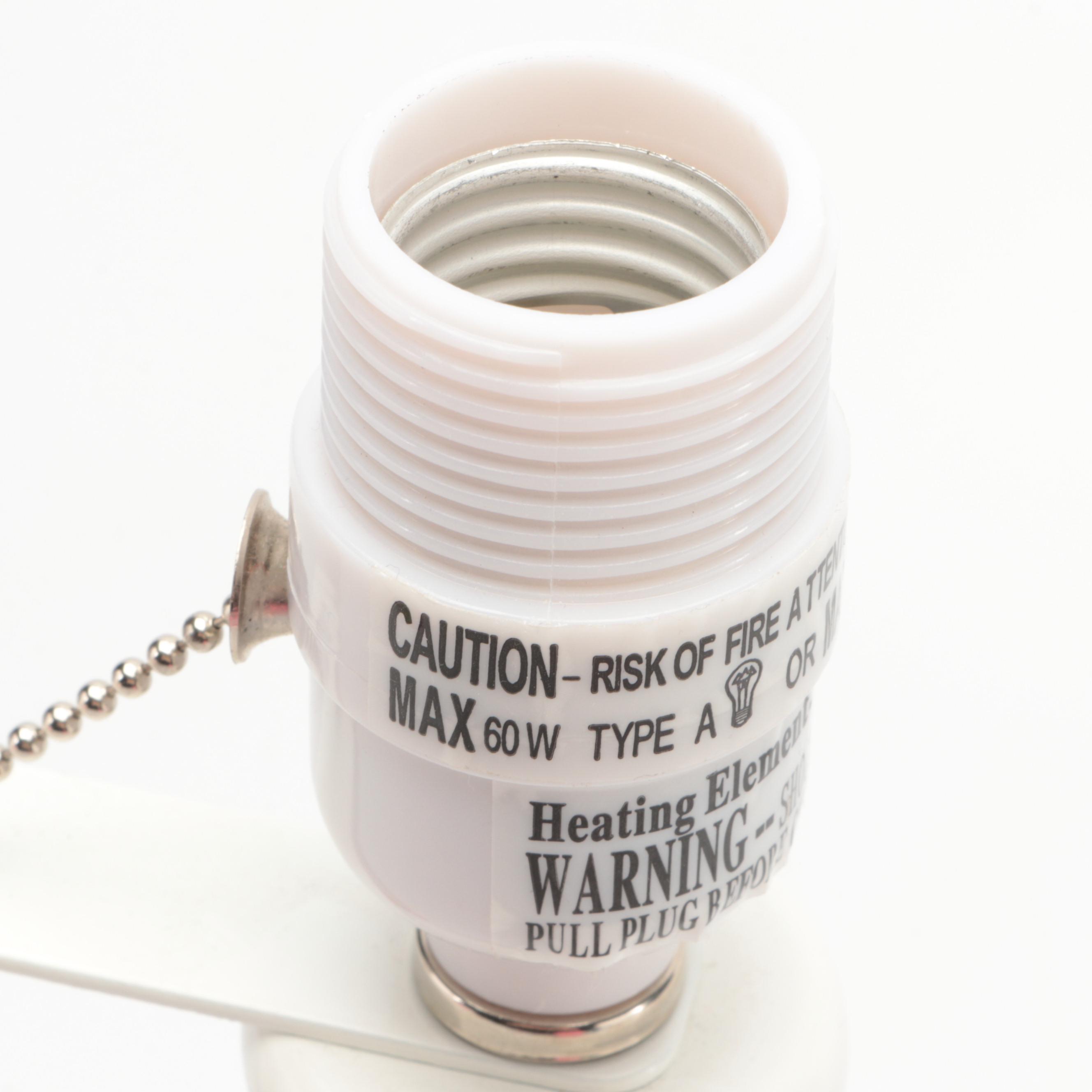 Circo for Target Boudoir Lamps With Custom Shades, Contemporary