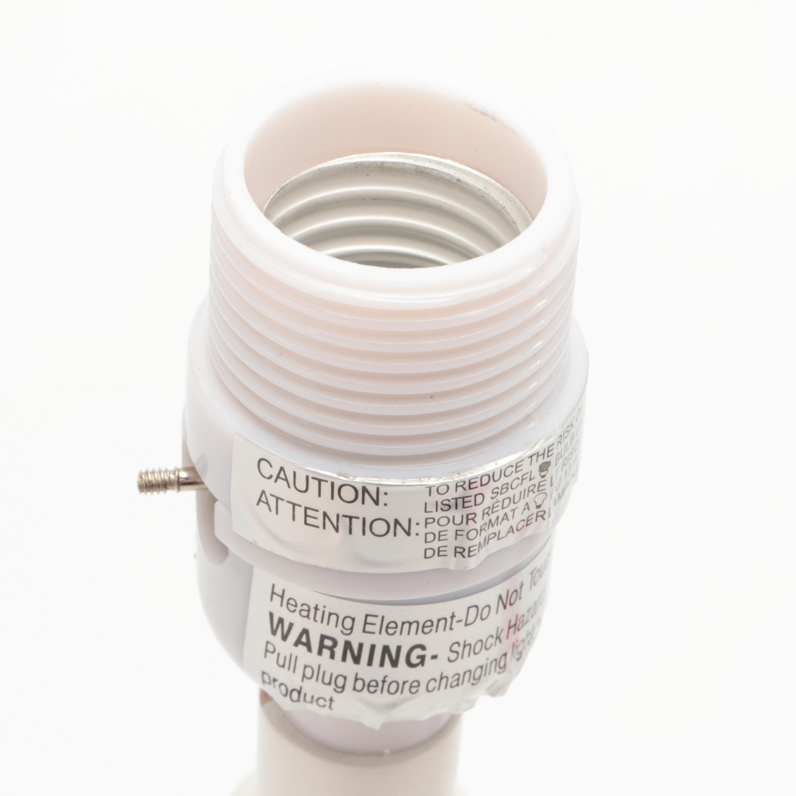 Circo for Target Boudoir Lamps With Custom Shades, Contemporary