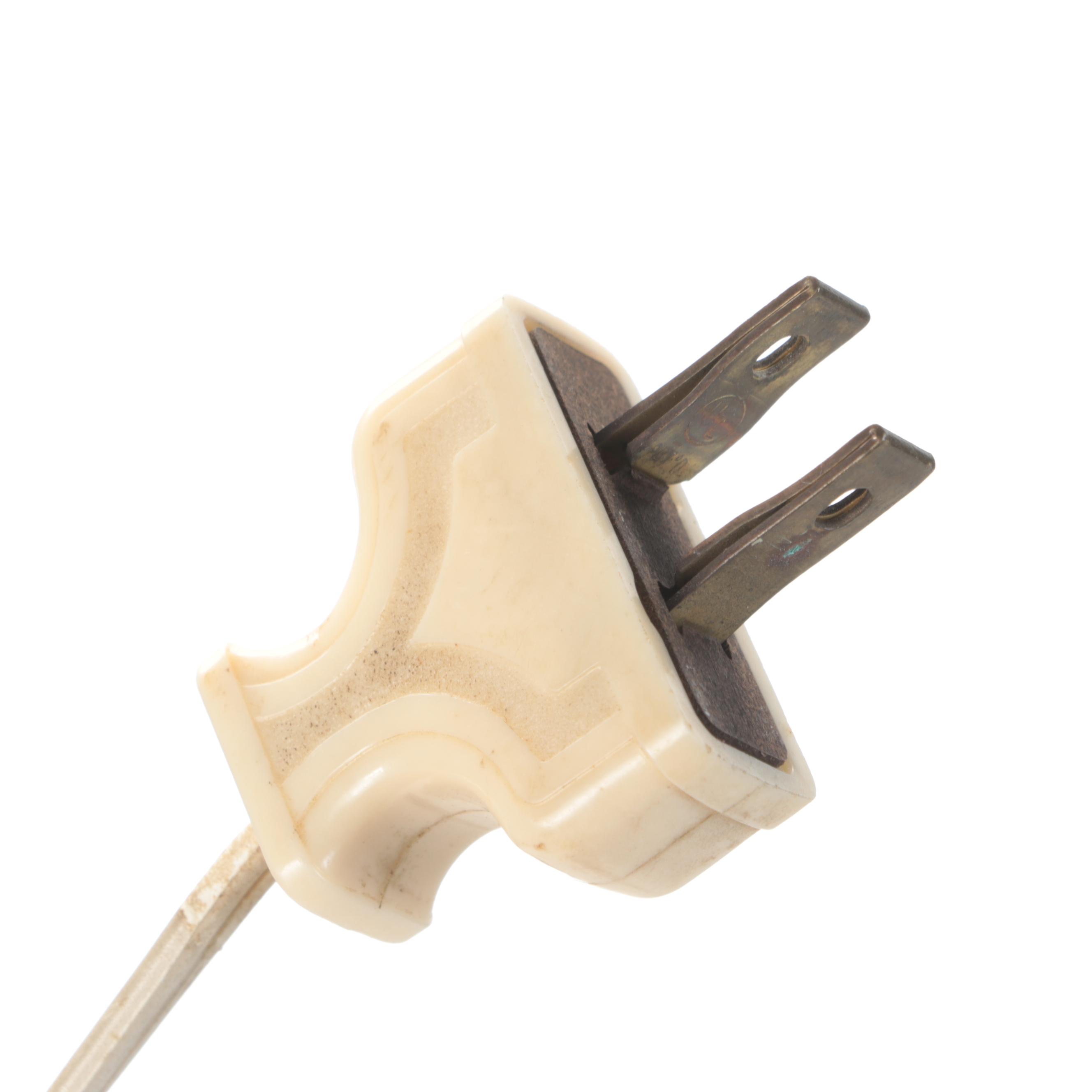 American Brilliant Brunswick Star Cut Glass Pitcher Mounted Table Lamp