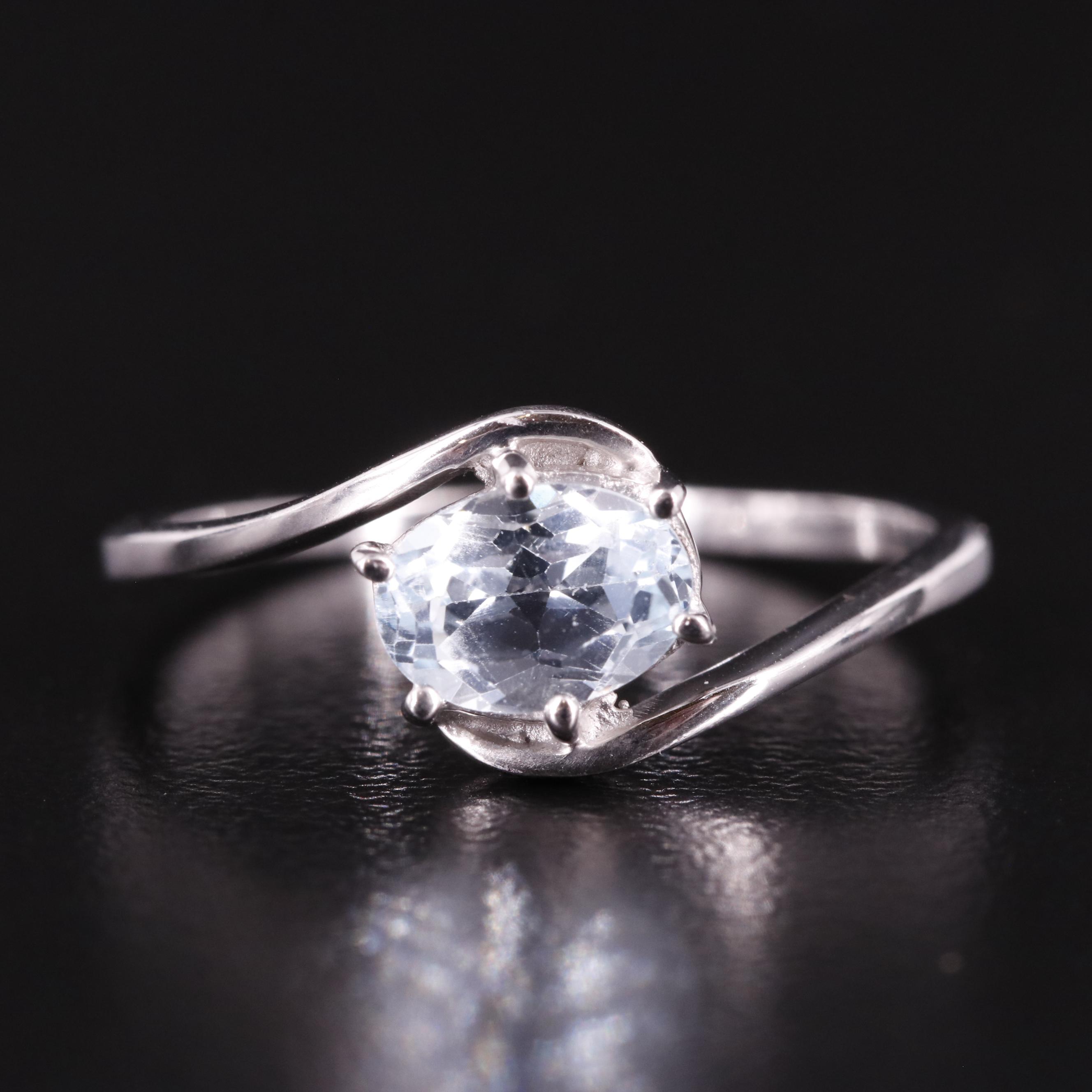 Sterling Blue Topaz Ring