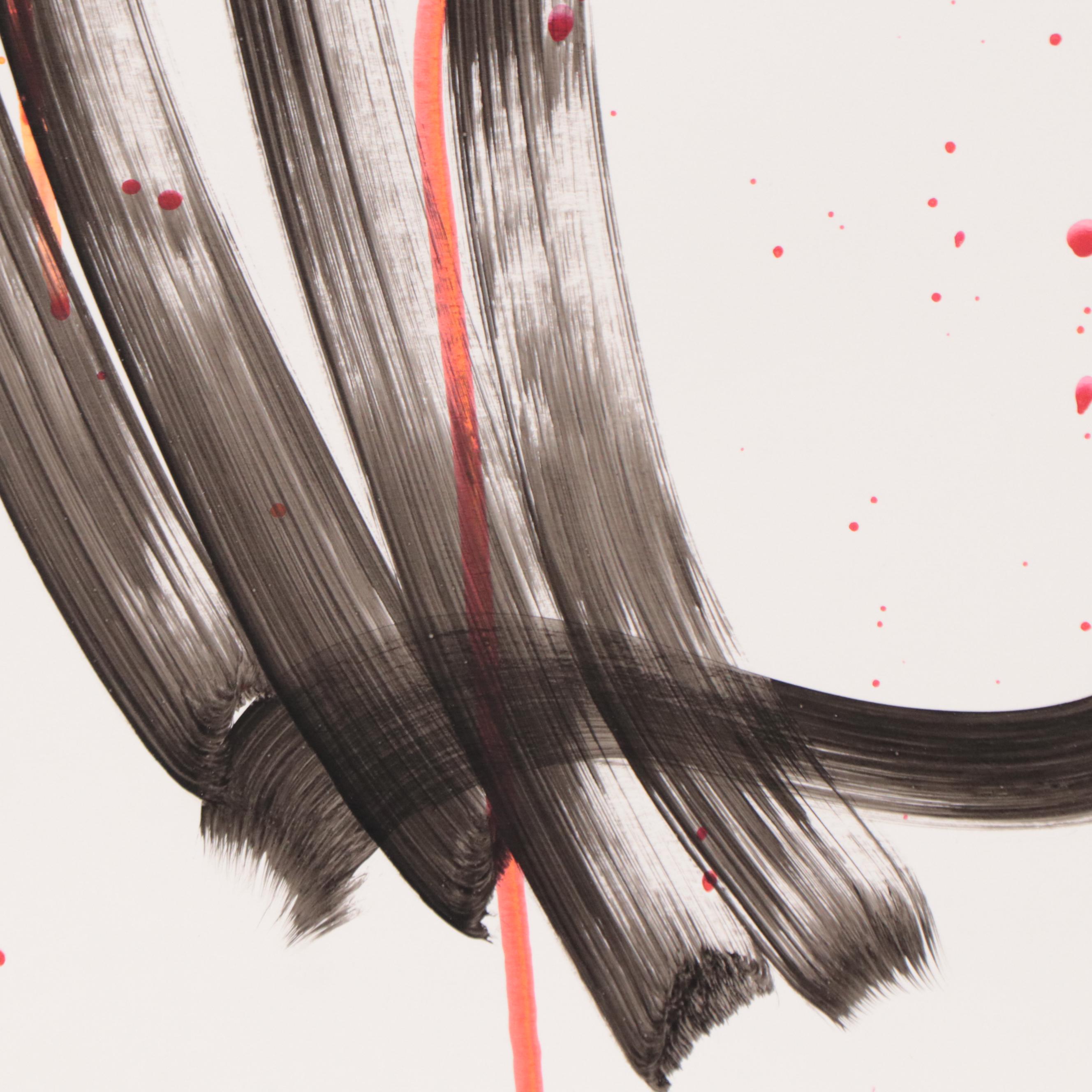 Peter Keil Abstract Portrait Acrylic Painting