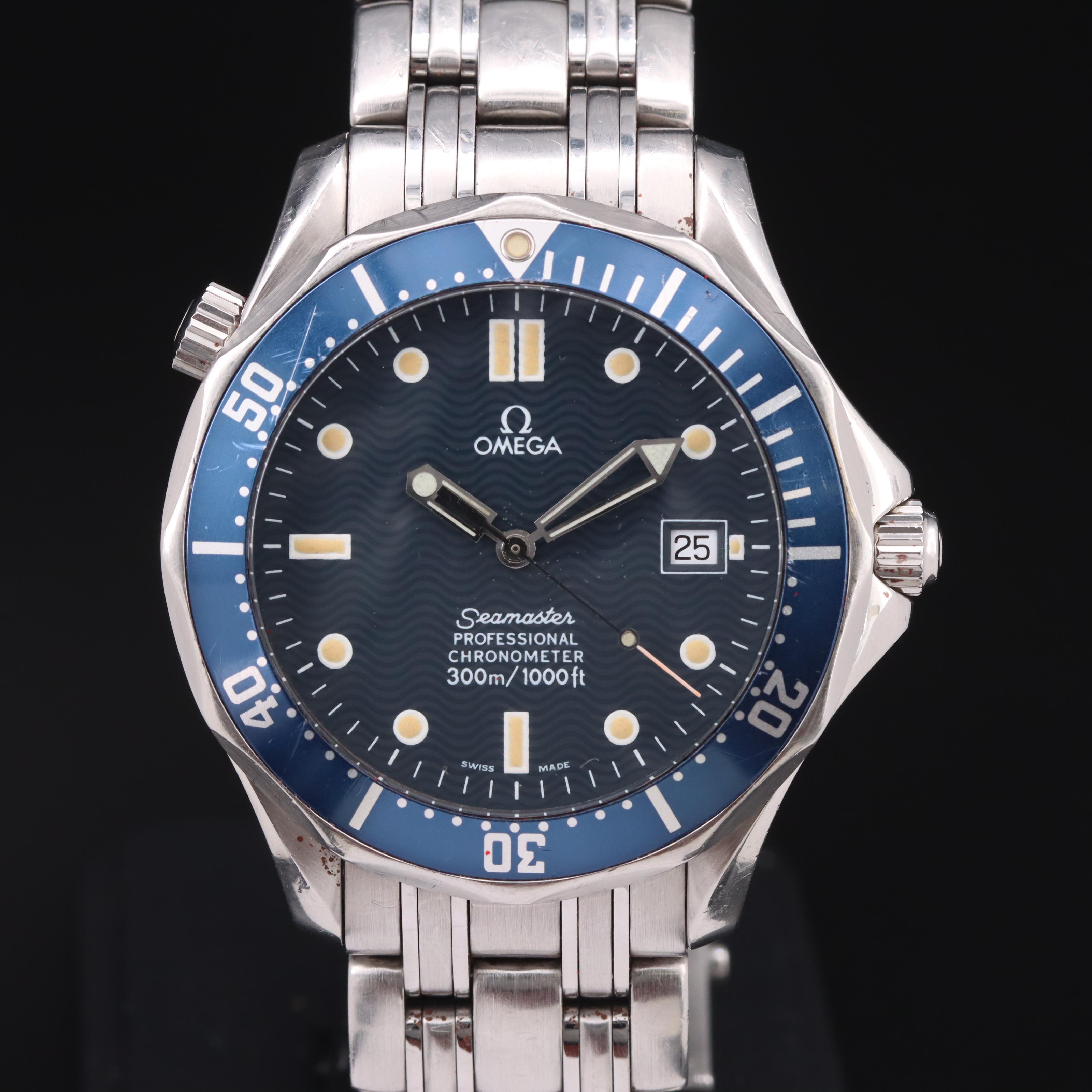 1999 Omega Seamaster Professional 300 Watch