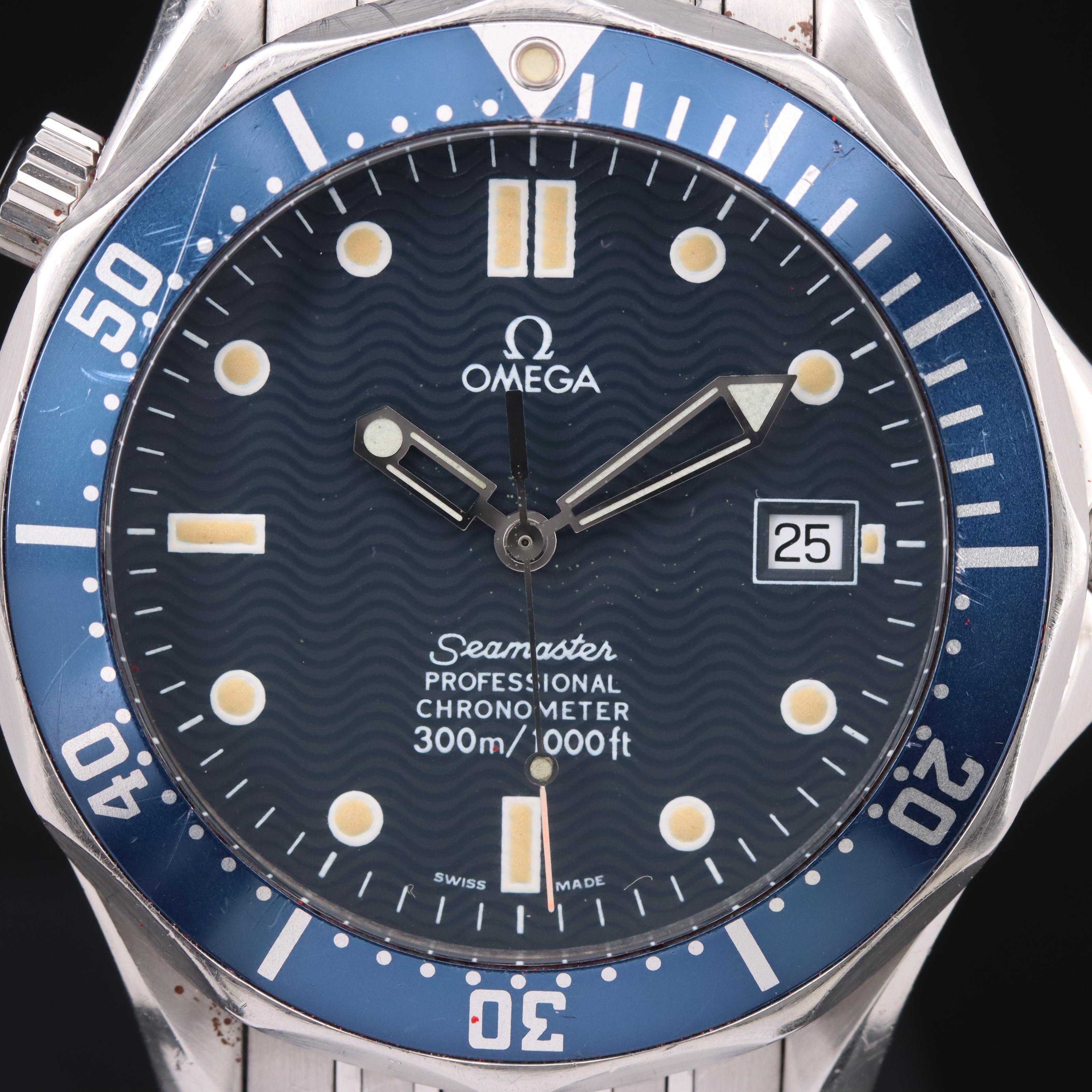 1999 Omega Seamaster Professional 300 Watch