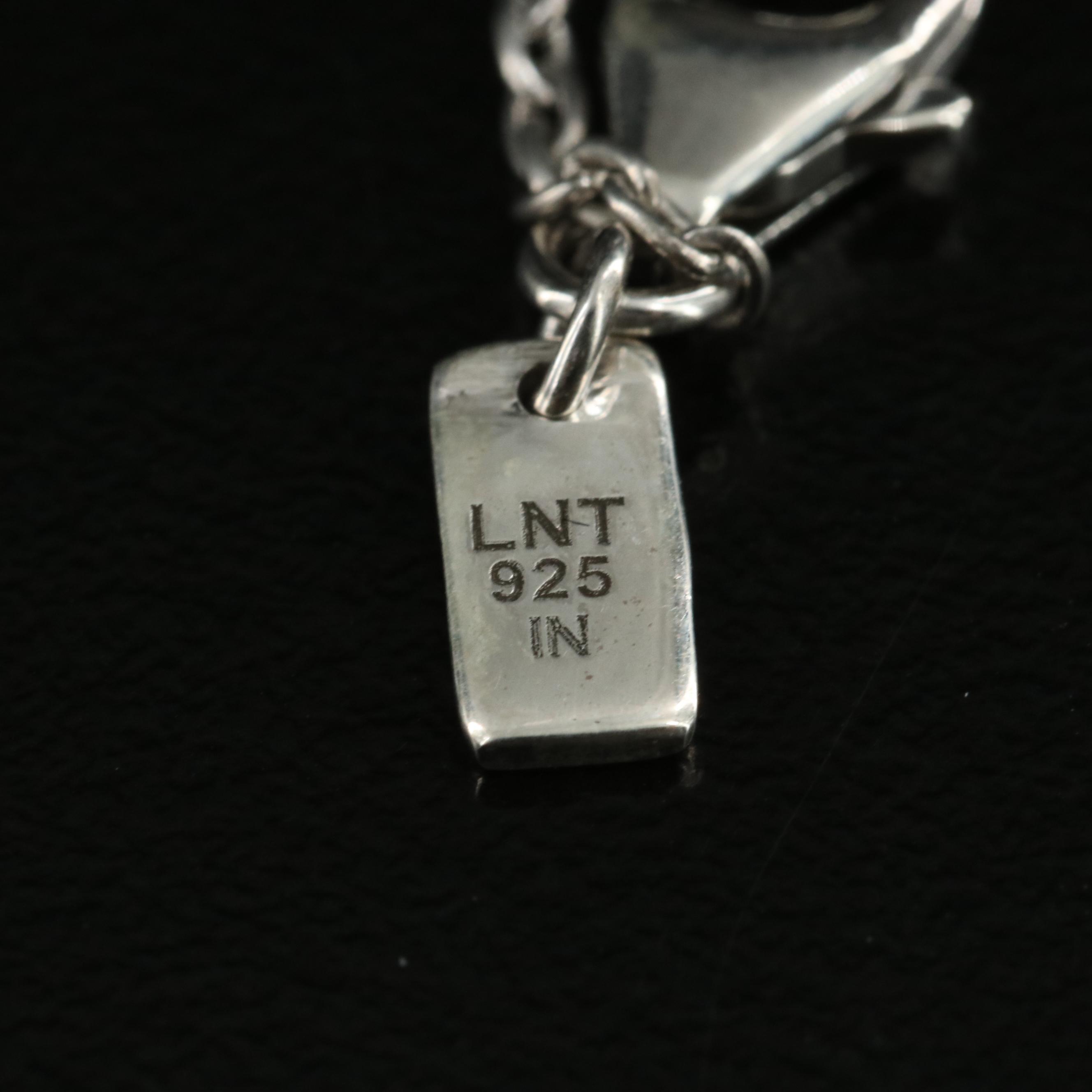 Sterling Cubic Zirconia Pendant Necklace