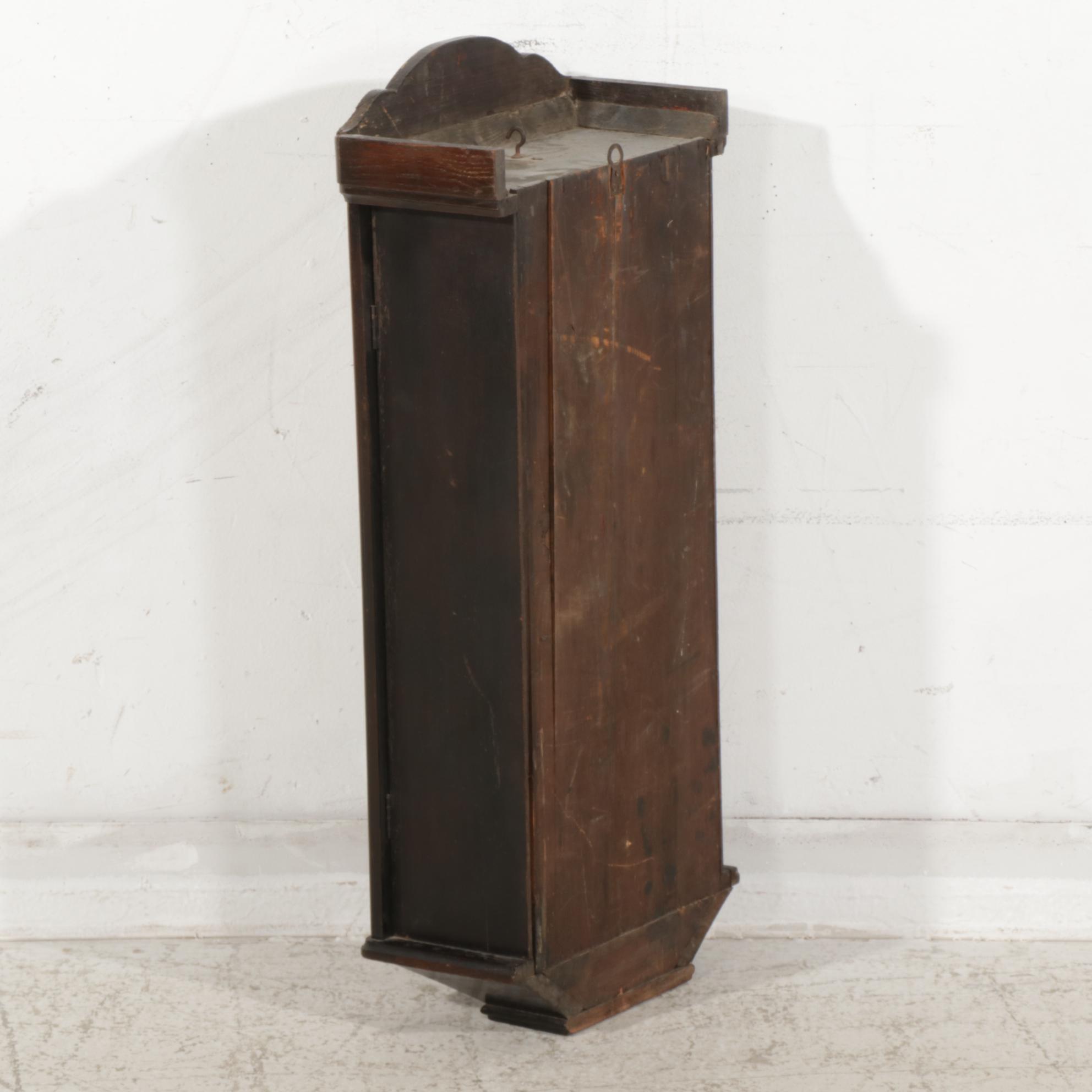 Oak Pendulum Wall Clock, Early 20th Century