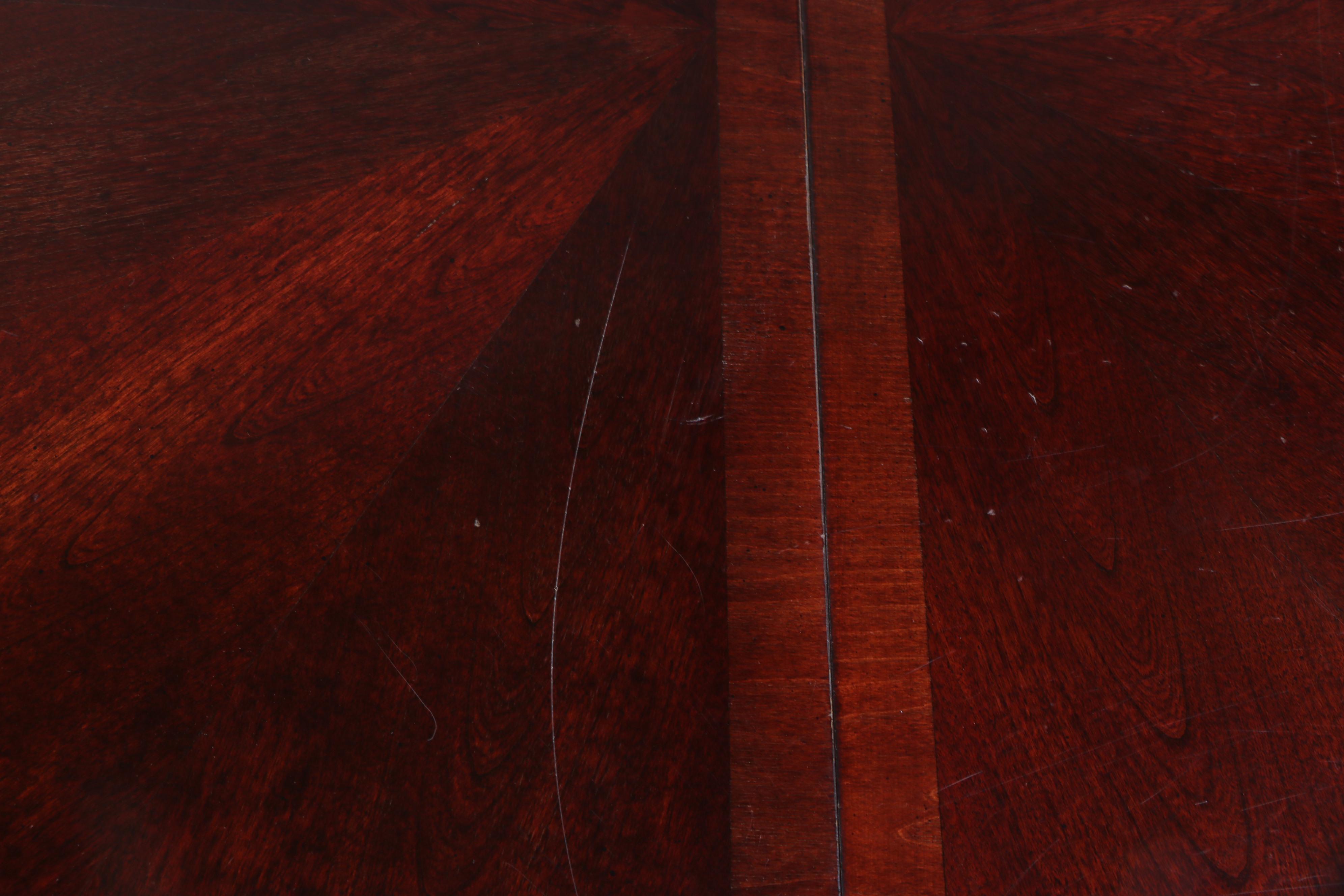 Nine-Piece American Drew Queen Anne Style Cherrywood Dining Set