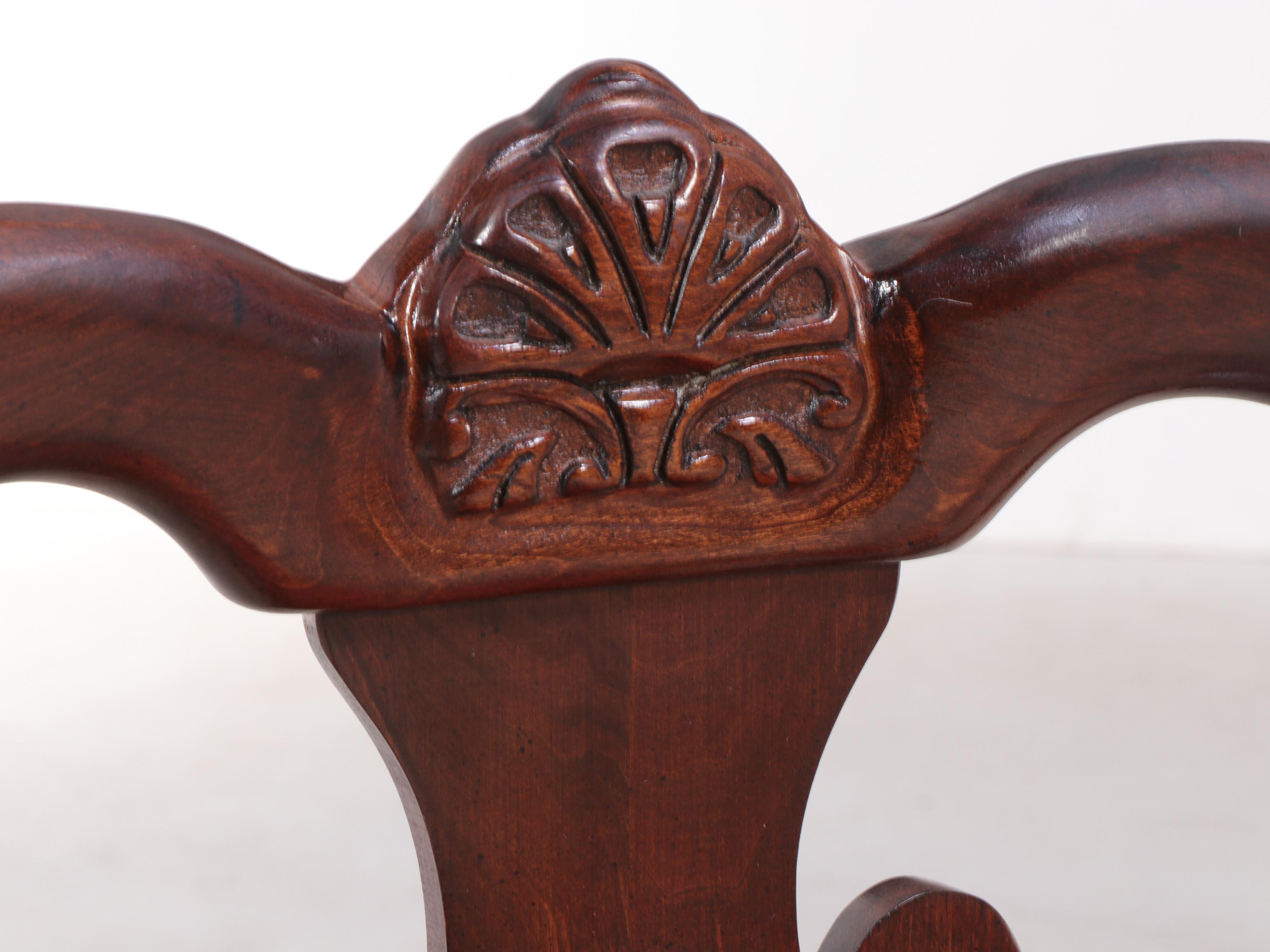 Nine-Piece American Drew Queen Anne Style Cherrywood Dining Set