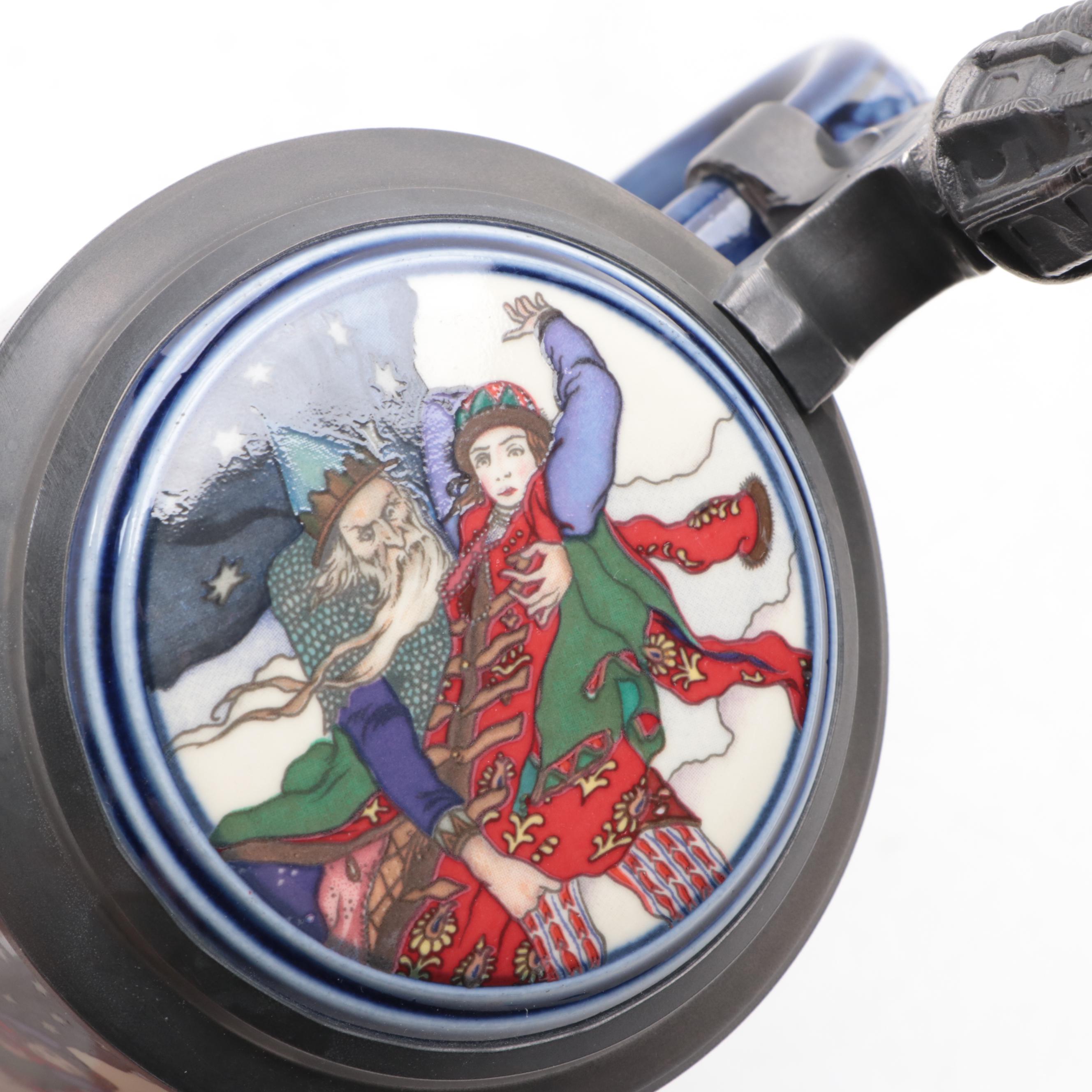 Viking Penguin "Russian Fairy Tales" Ceramic Beer Stein, 1978