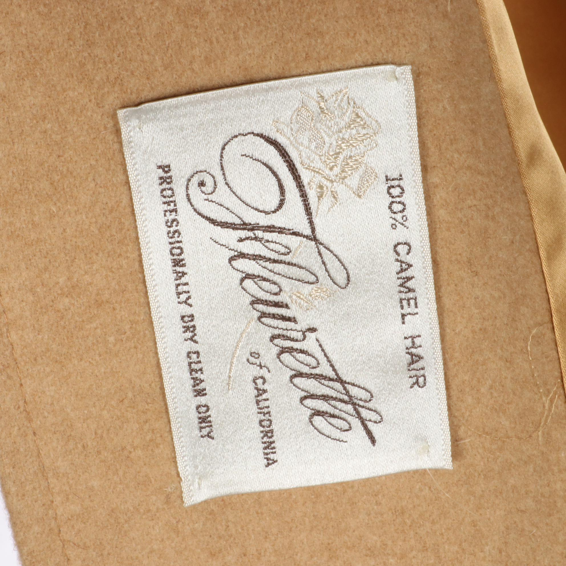 Fleurette Camel Hair Wrap Coat and Fleet Street Microfiber Trench Coat