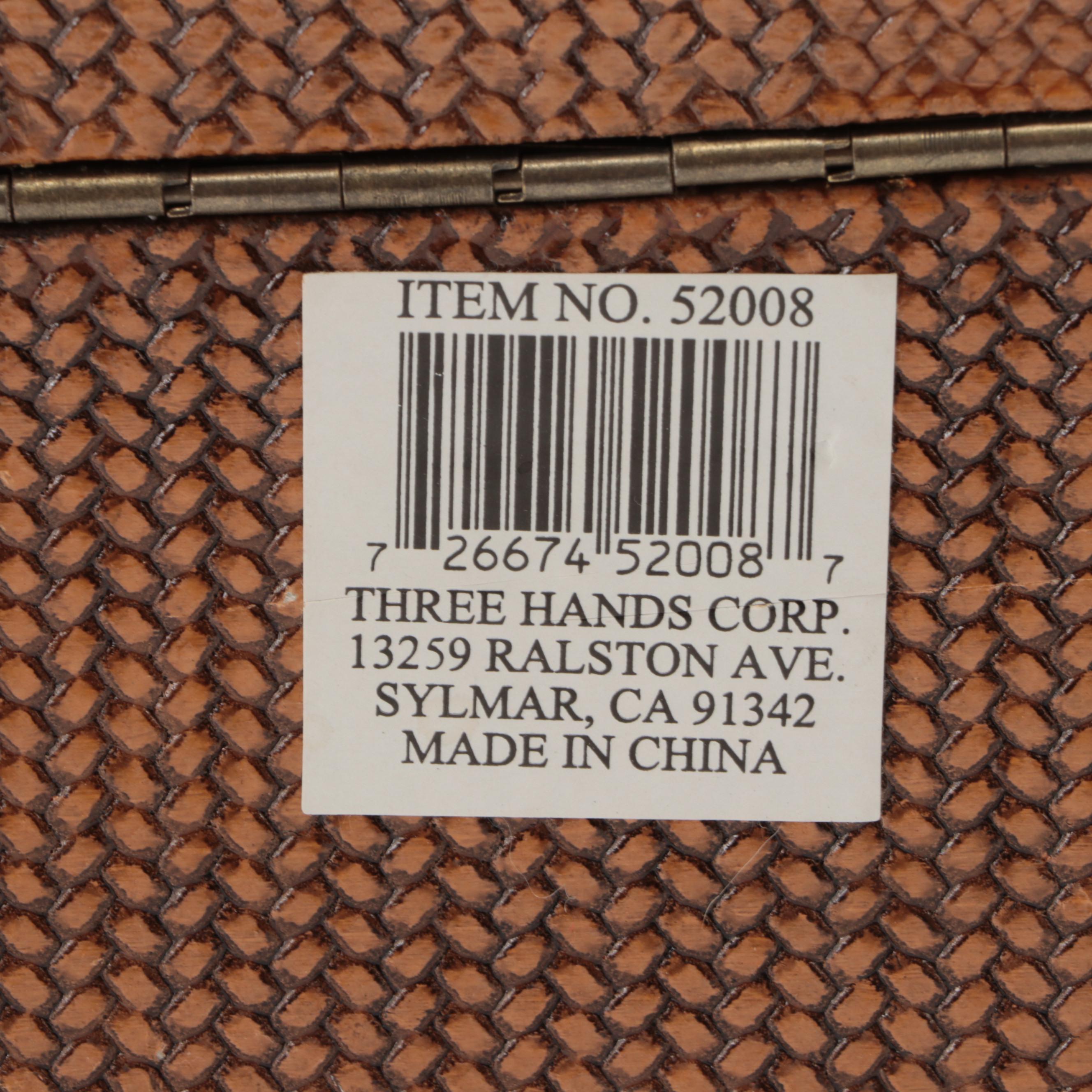 Three Hands Corp Basketry Style Stacking Boxes