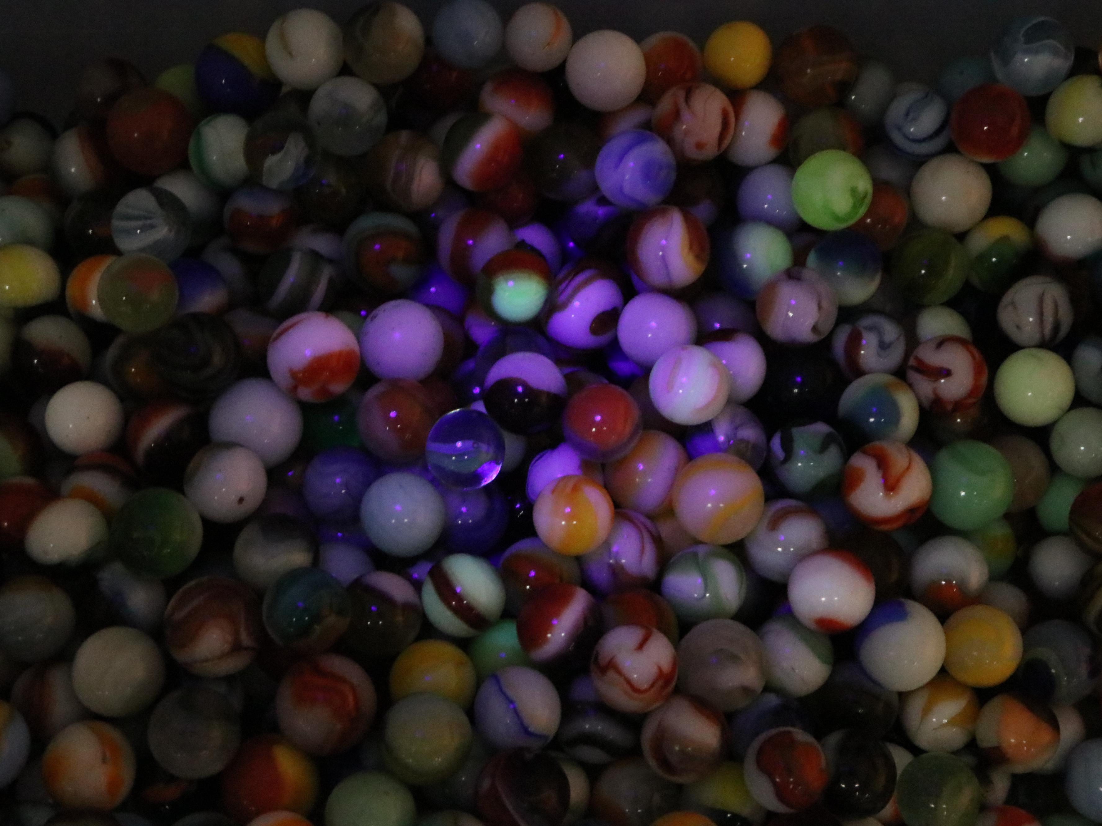 Cat's Eye, Agate, Uranium and Other Glass Marbles