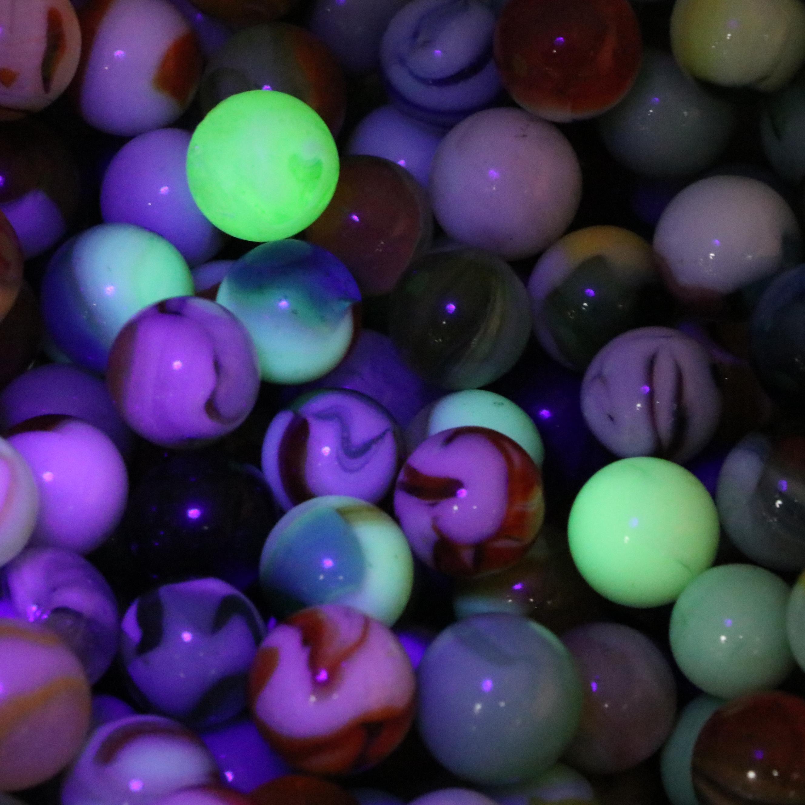 Cat's Eye, Agate, Uranium and Other Glass Marbles