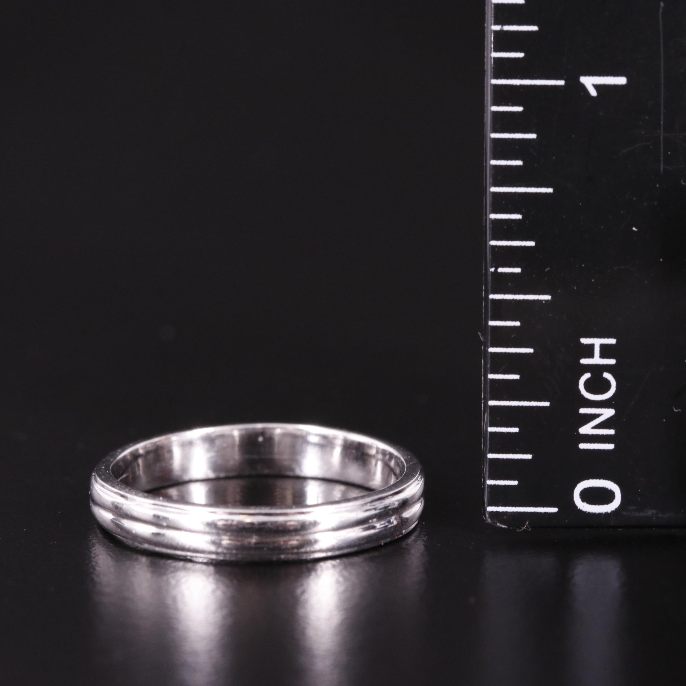 Sterling Ribbed Band