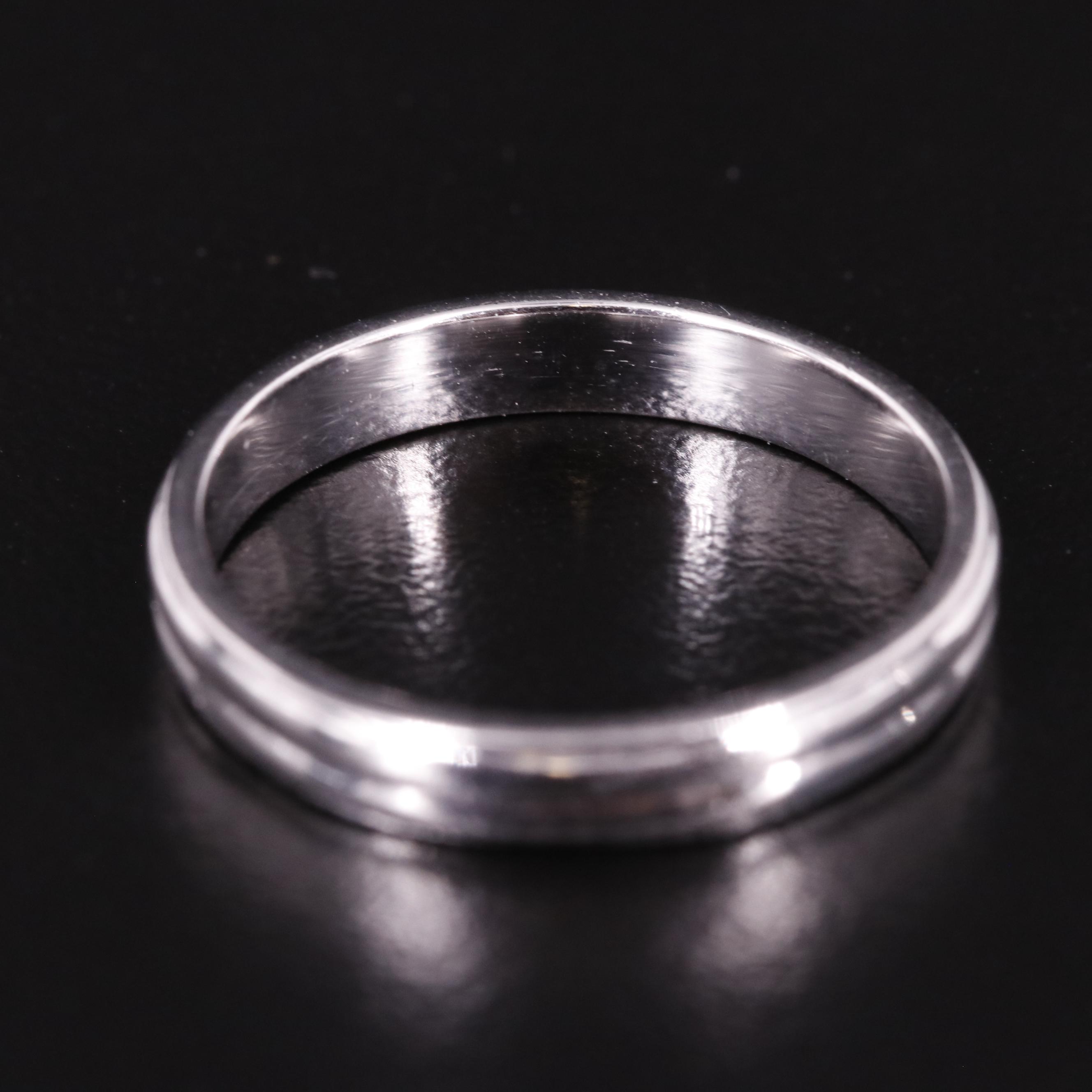 Sterling Ribbed Band