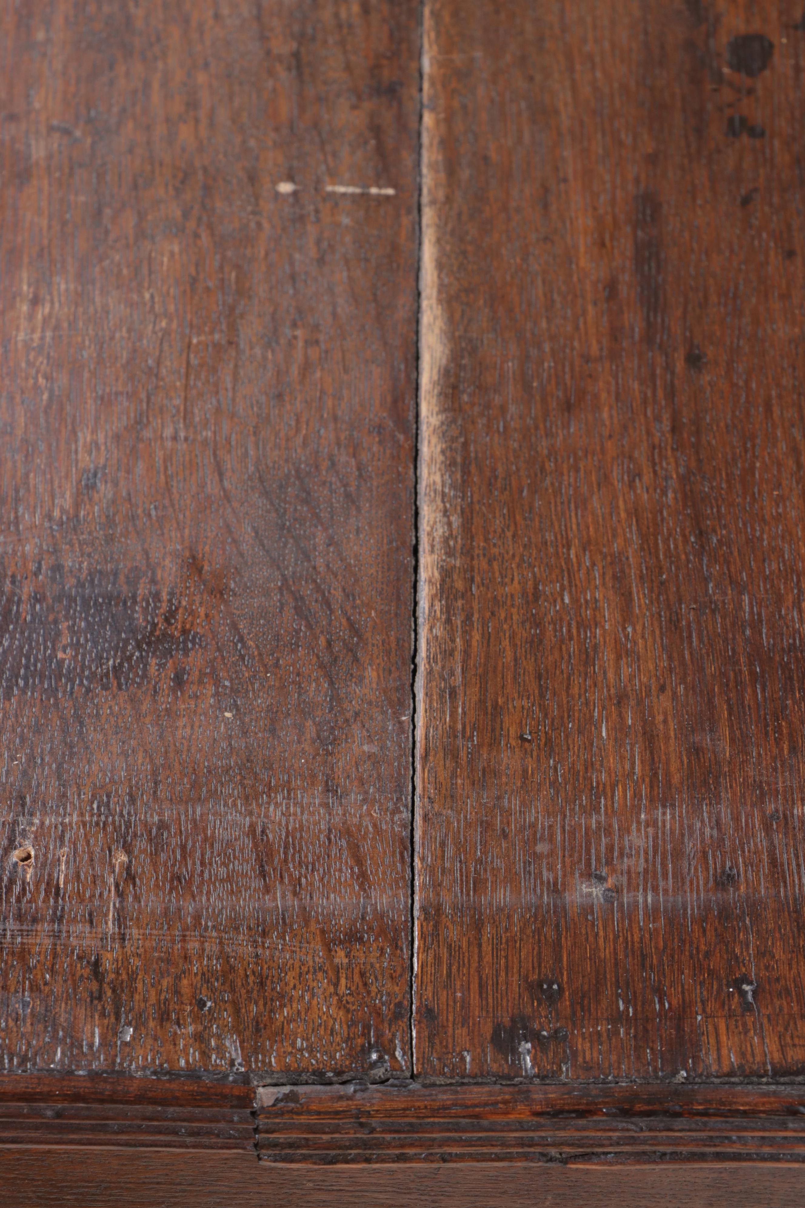 George III Oak Welsh Pewter Cupboard, 18th Century