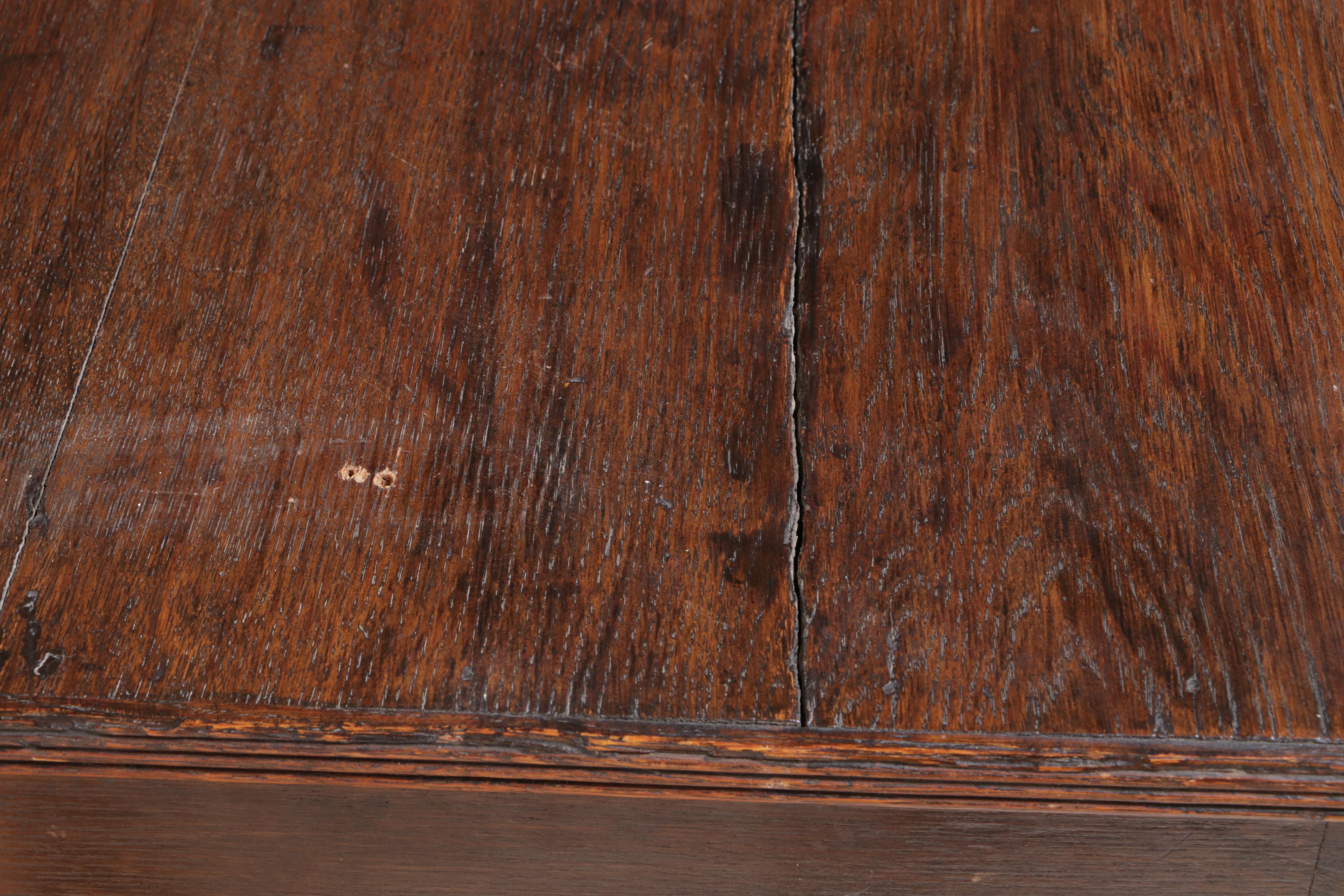 George III Oak Welsh Pewter Cupboard, 18th Century