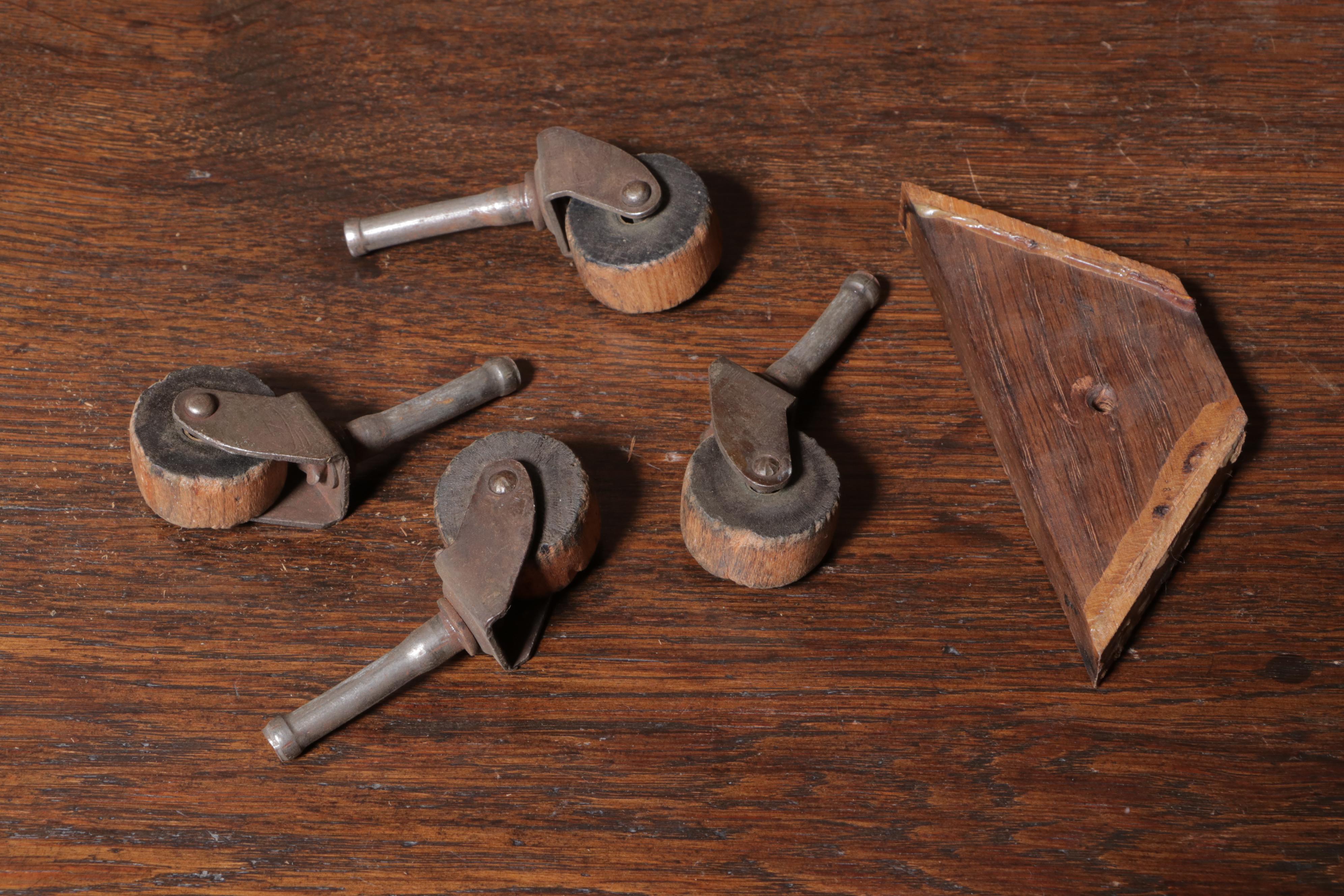 George III Oak Welsh Pewter Cupboard, 18th Century