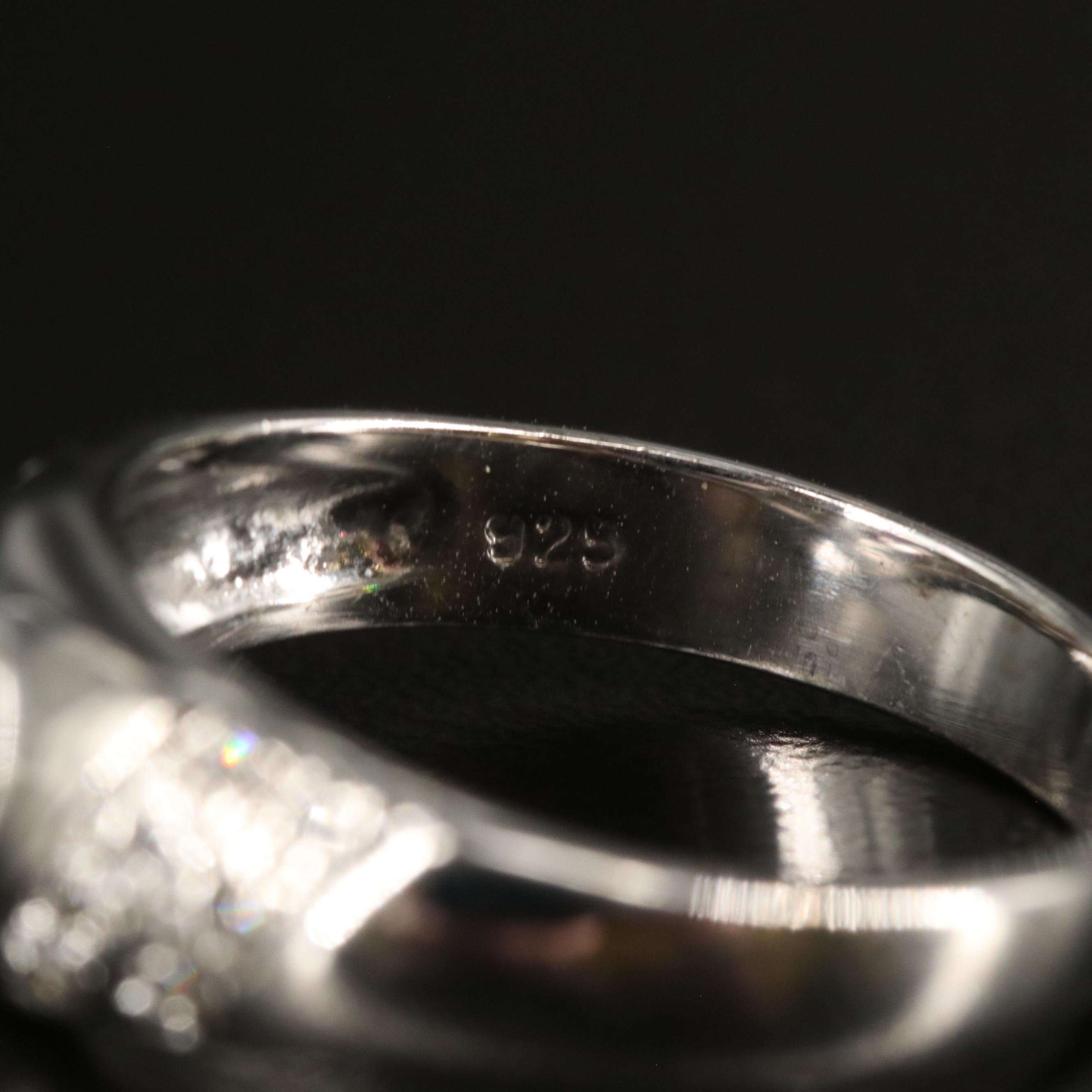 Sterling Cubic Zirconia Band