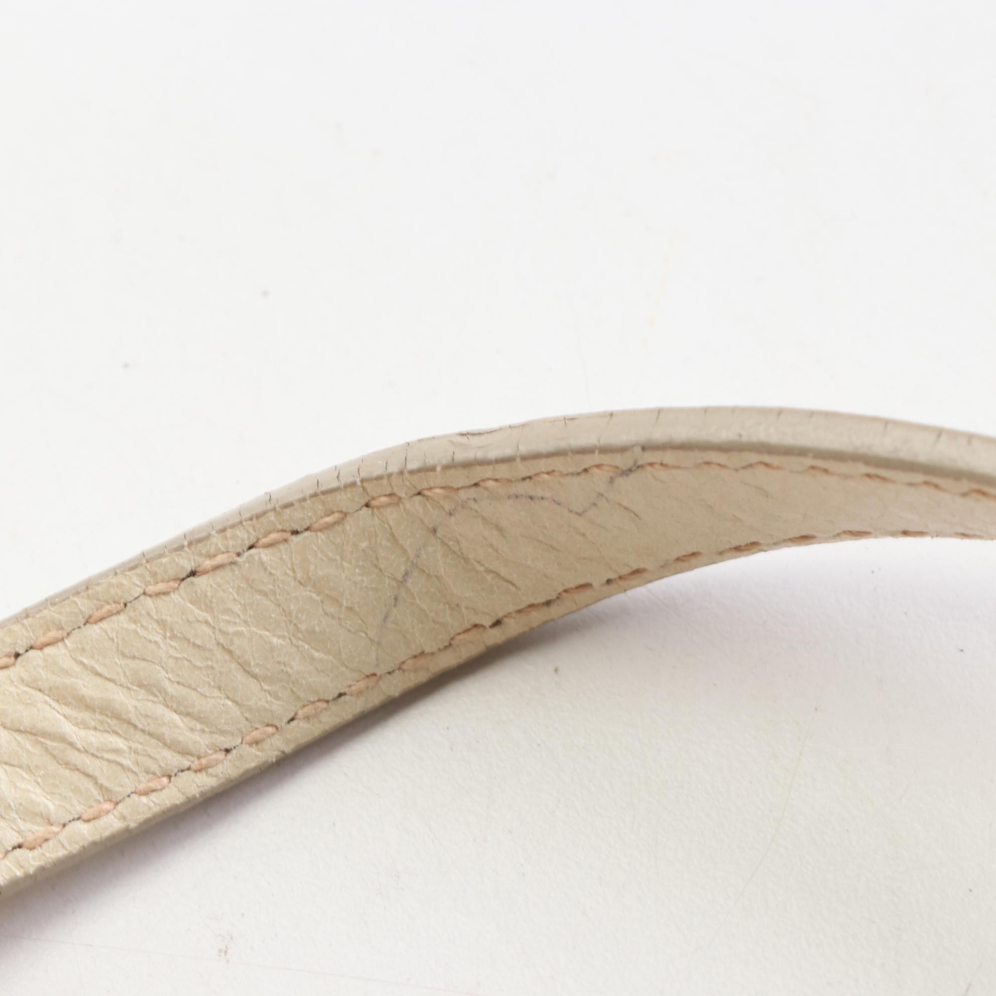 Miu Miu Prugna Tote in Cream Matelassé Leather