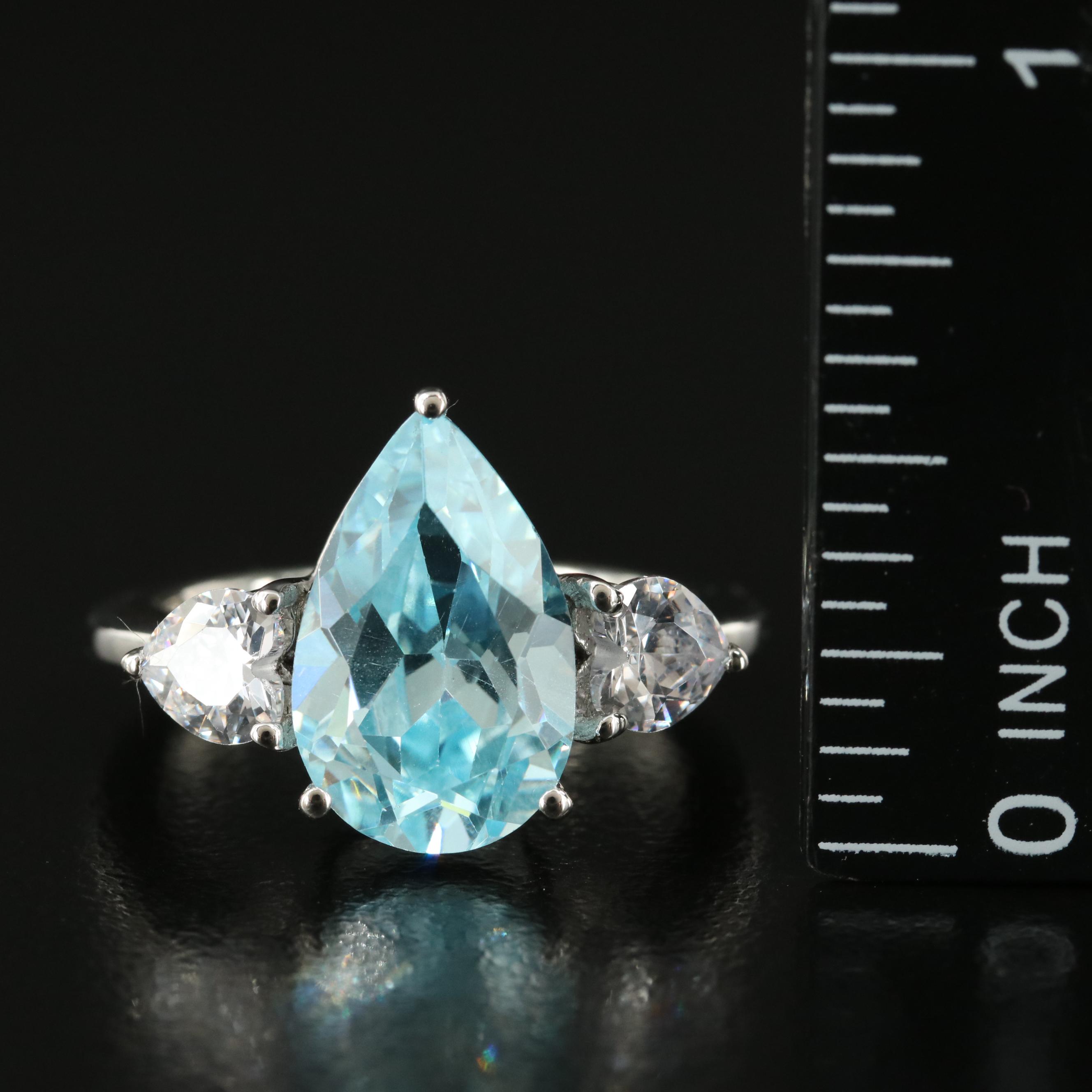 Sterling Cubic Zirconia Rings