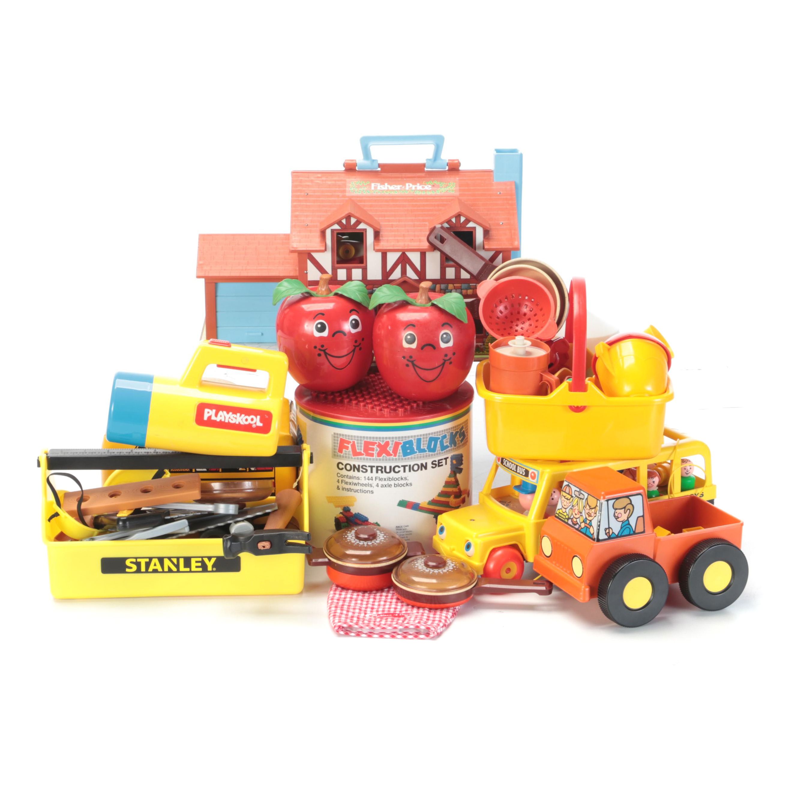 Fisher-Price, Playskool and More Pretend-Play Toys with Toolbox, Truck, Blocks