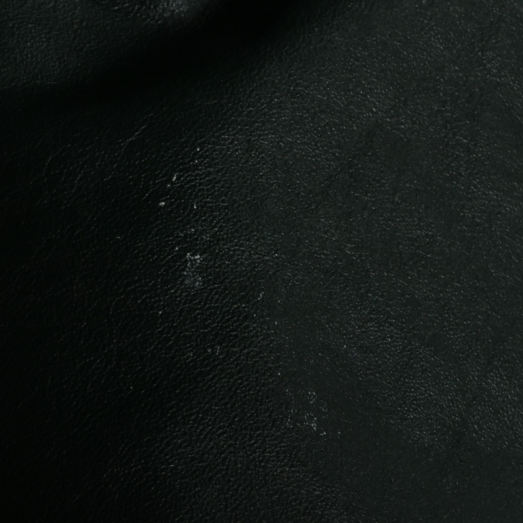 Avanti Oversized Dark Green Leather Coat with Other Red Faux Leather Coat