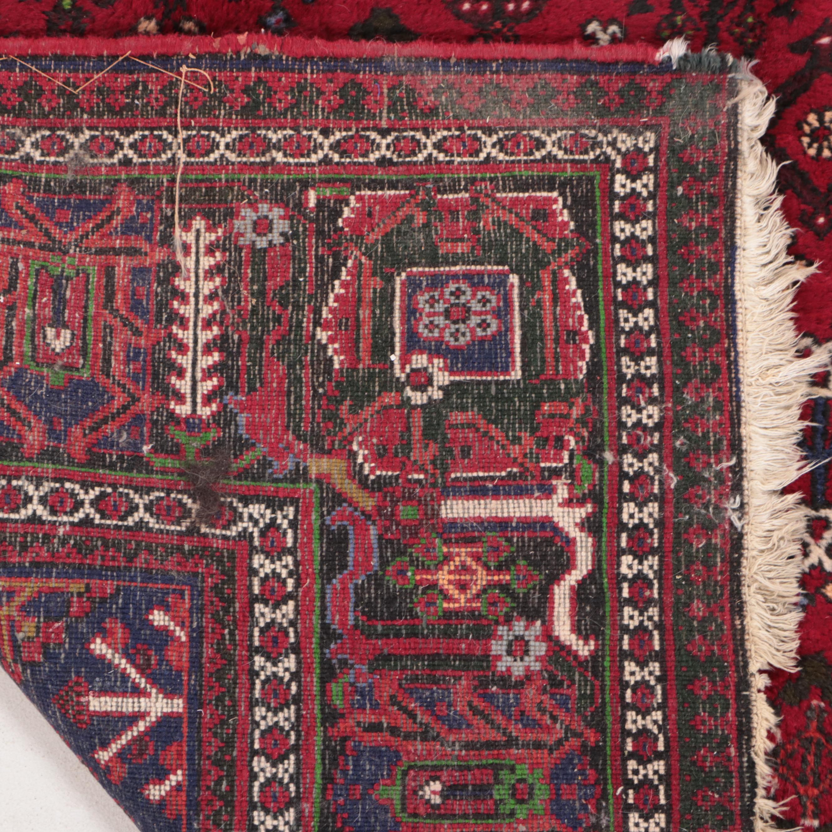 7'x 10'6 Hand-Knotted Persian Maymeh Area Rug