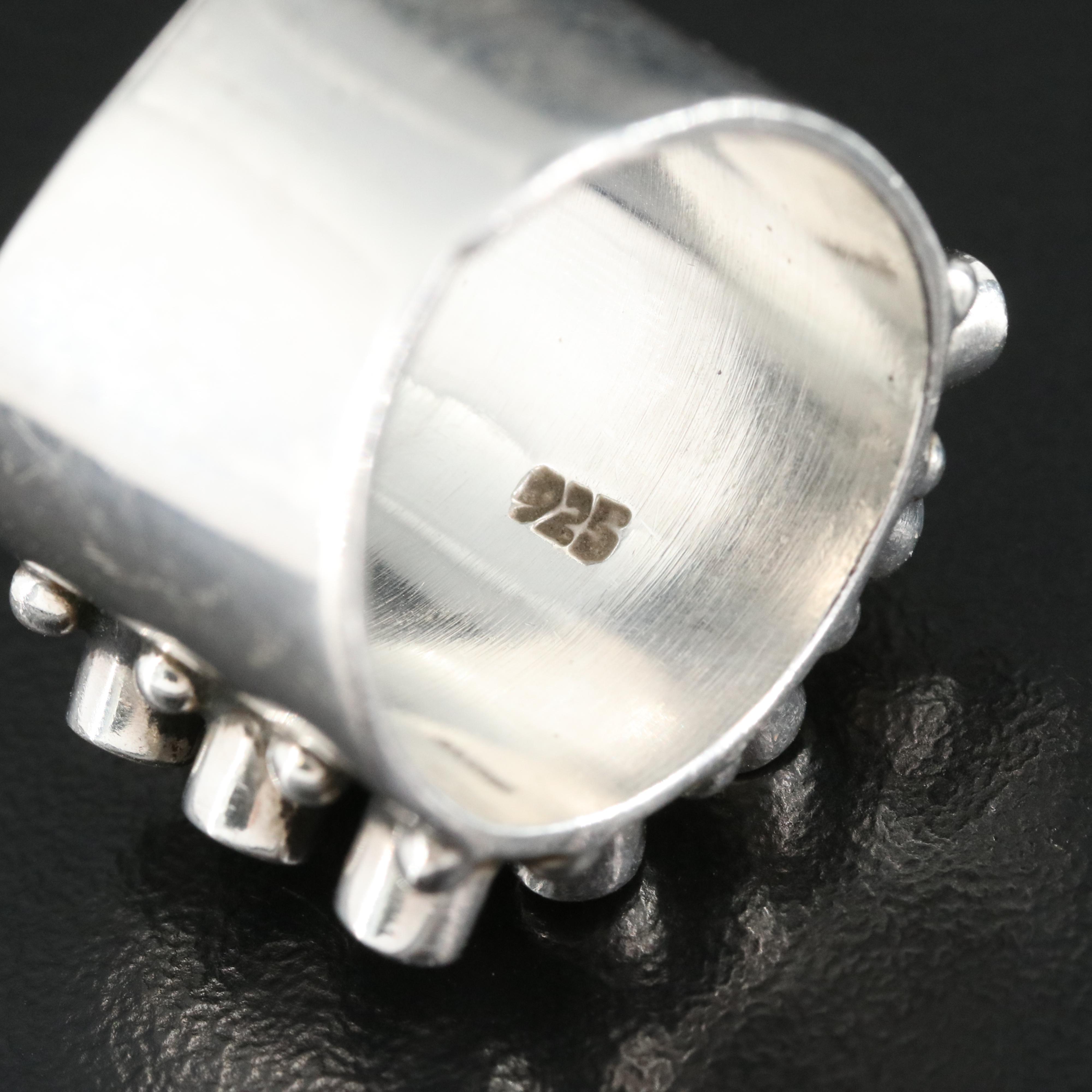 Sterling Rings Including Black Onyx