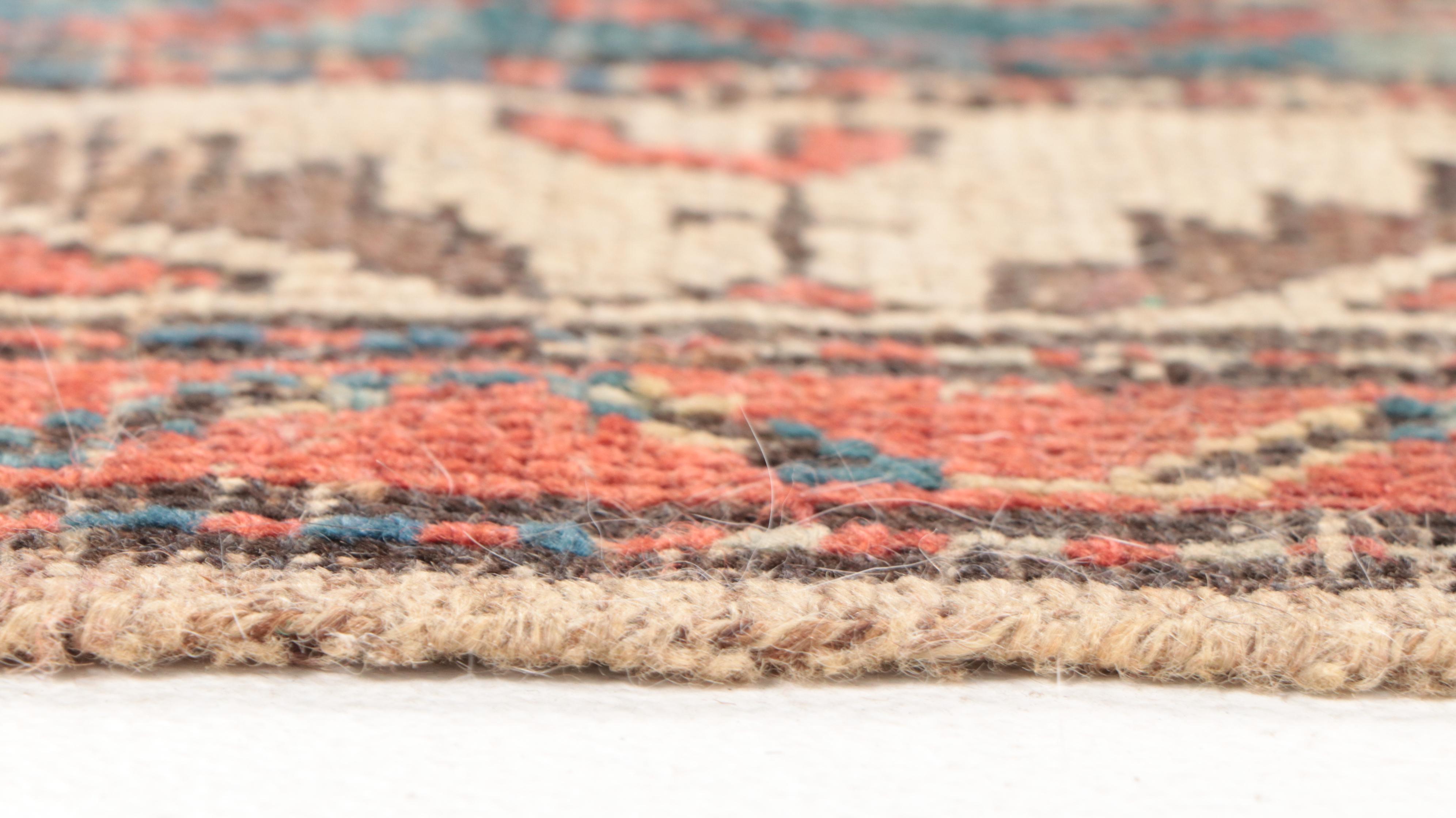 3' x 4'1 Hand-Knotted Caucasian Kazak Accent Rug