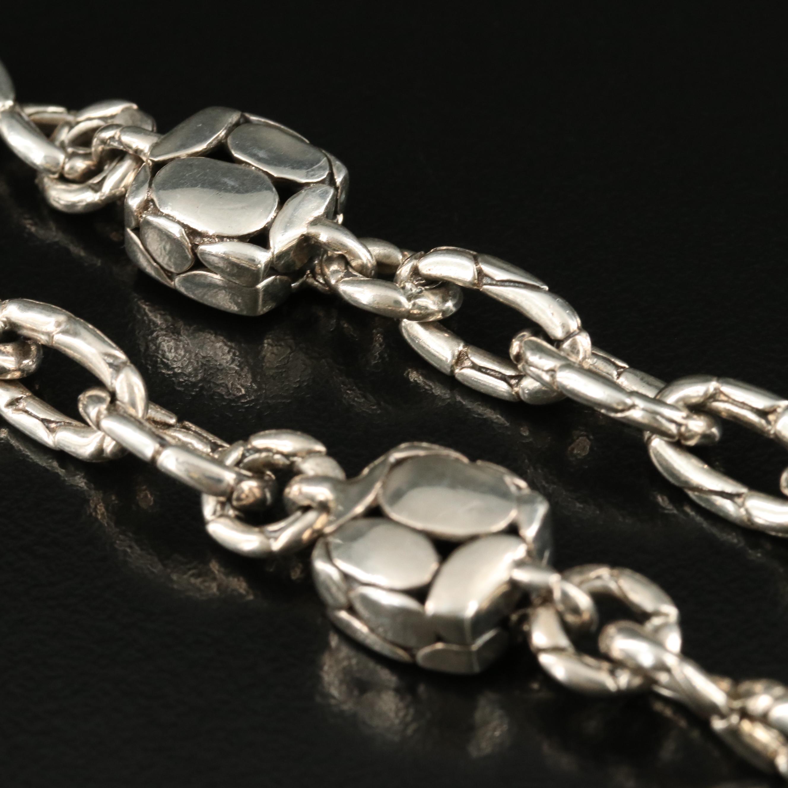 John Hardy "Kali" Sterling Station Necklace