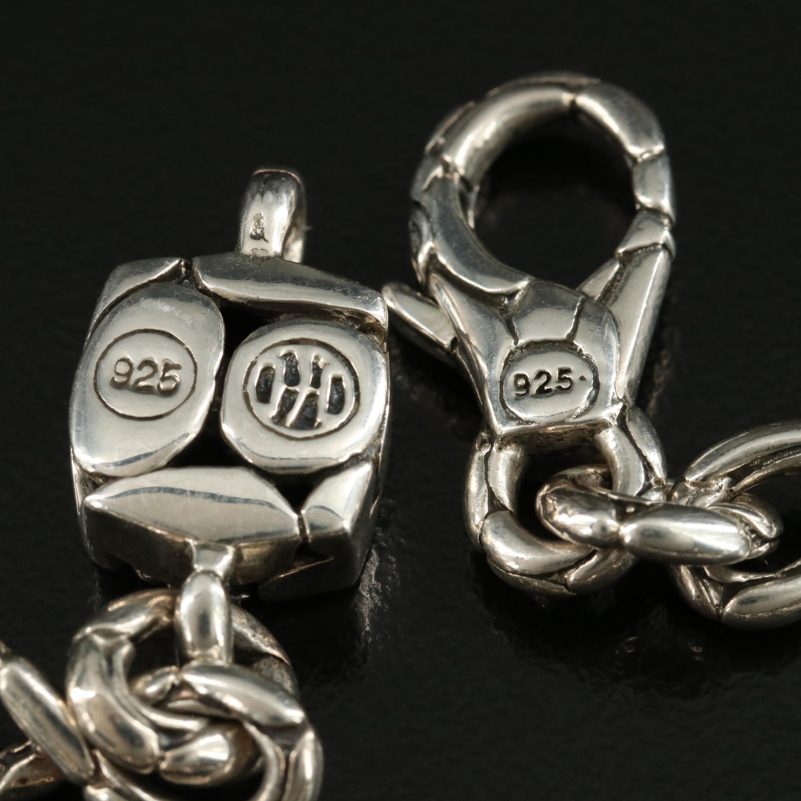 John Hardy "Kali" Sterling Station Necklace