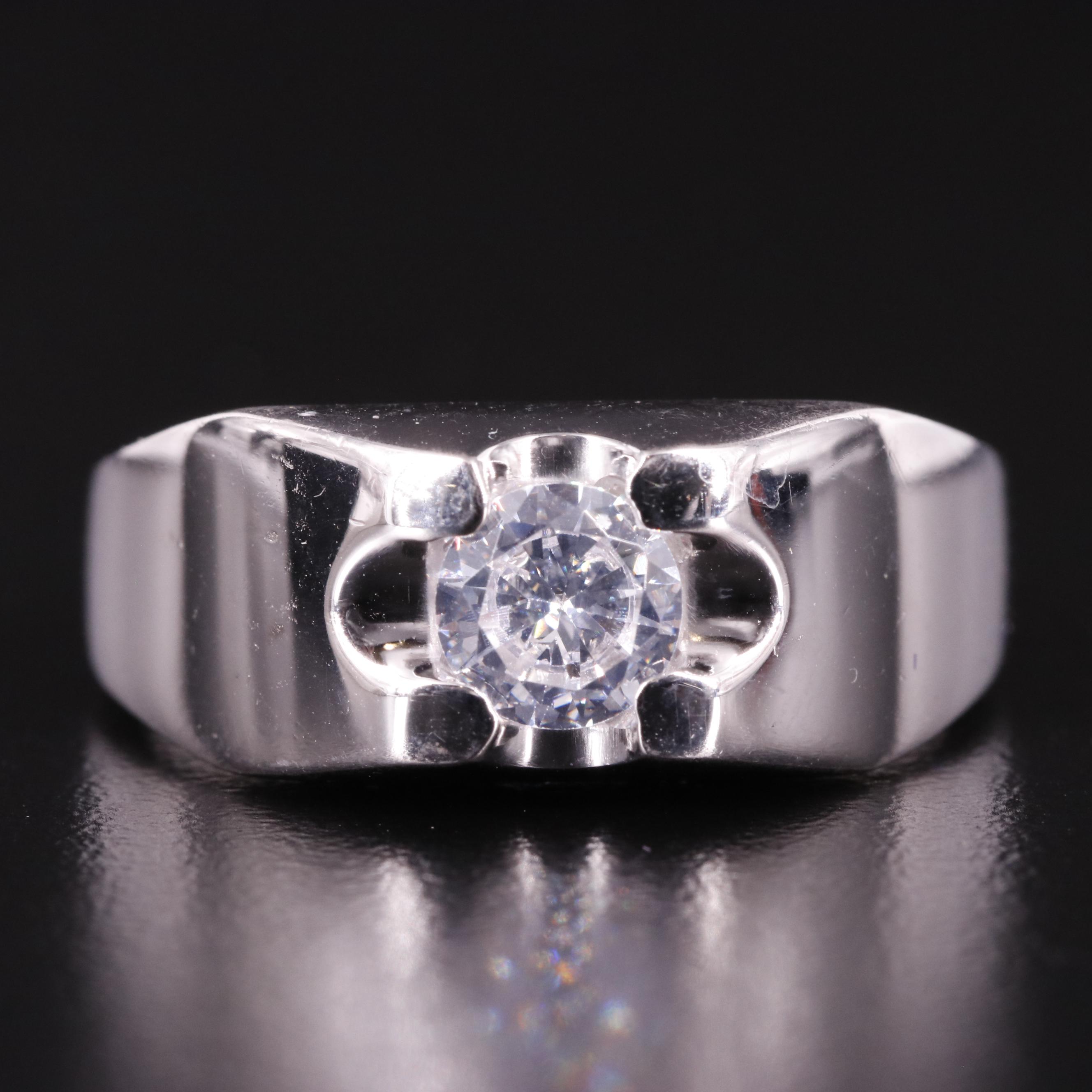 Sterling Cubic Zirconia Ring