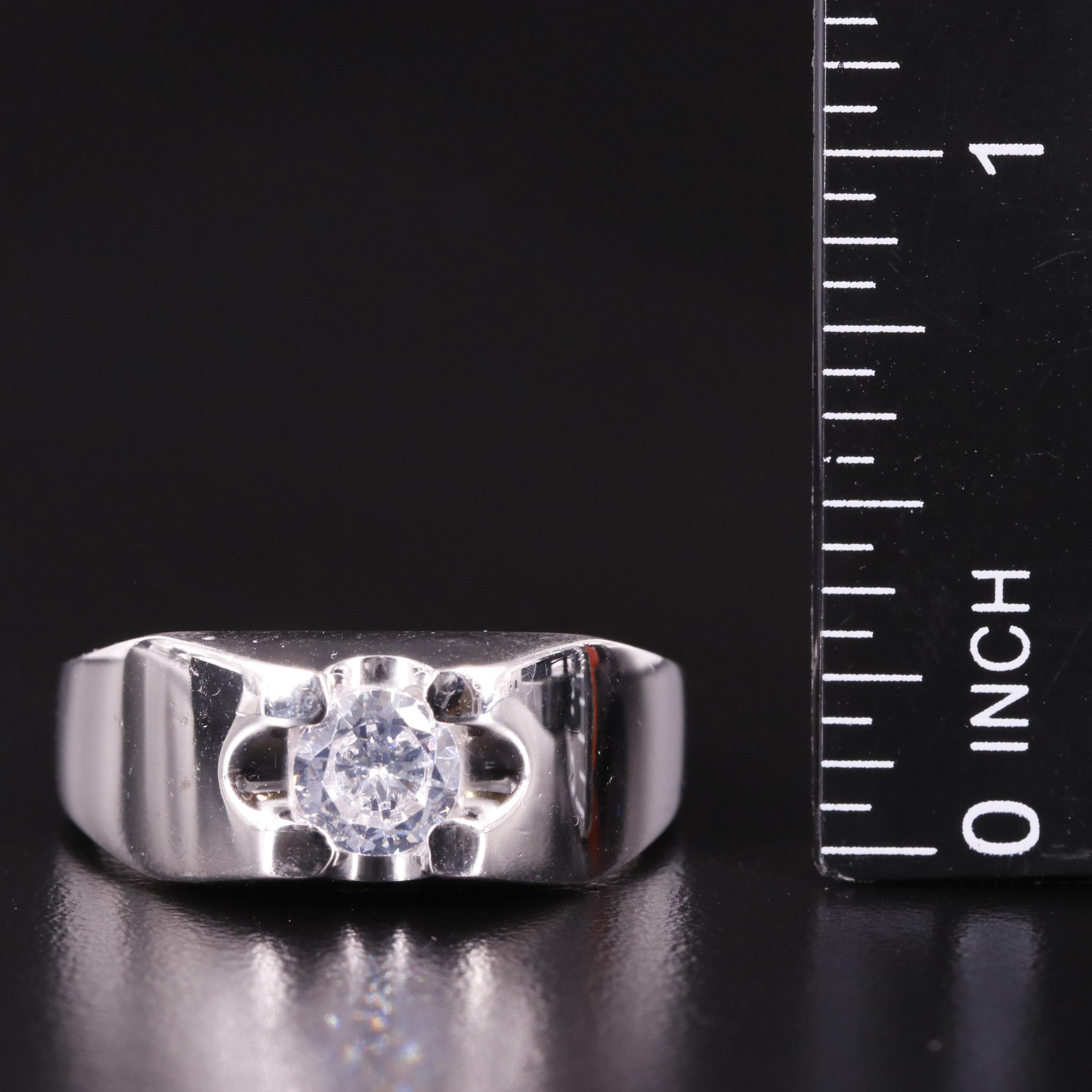 Sterling Cubic Zirconia Ring