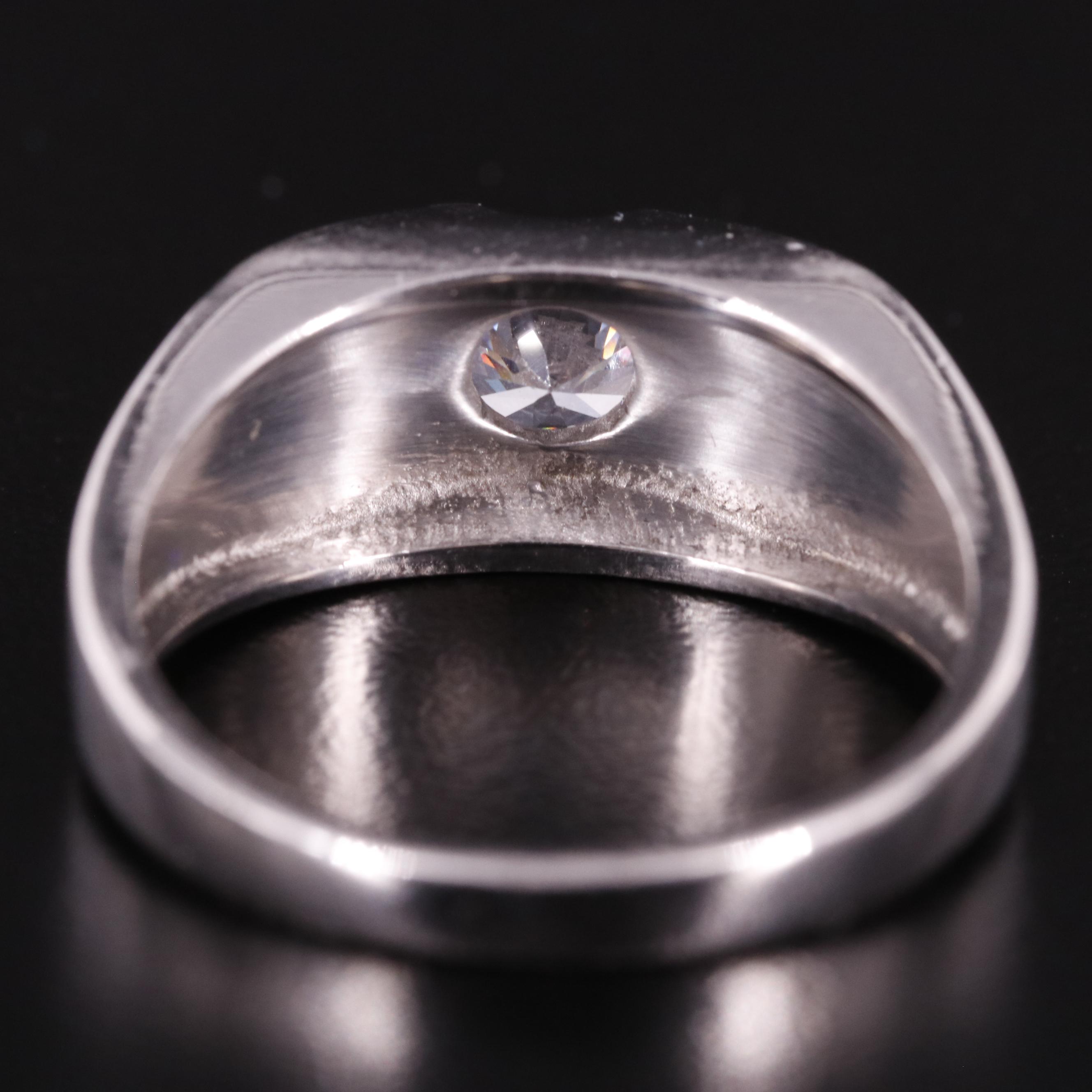 Sterling Cubic Zirconia Ring