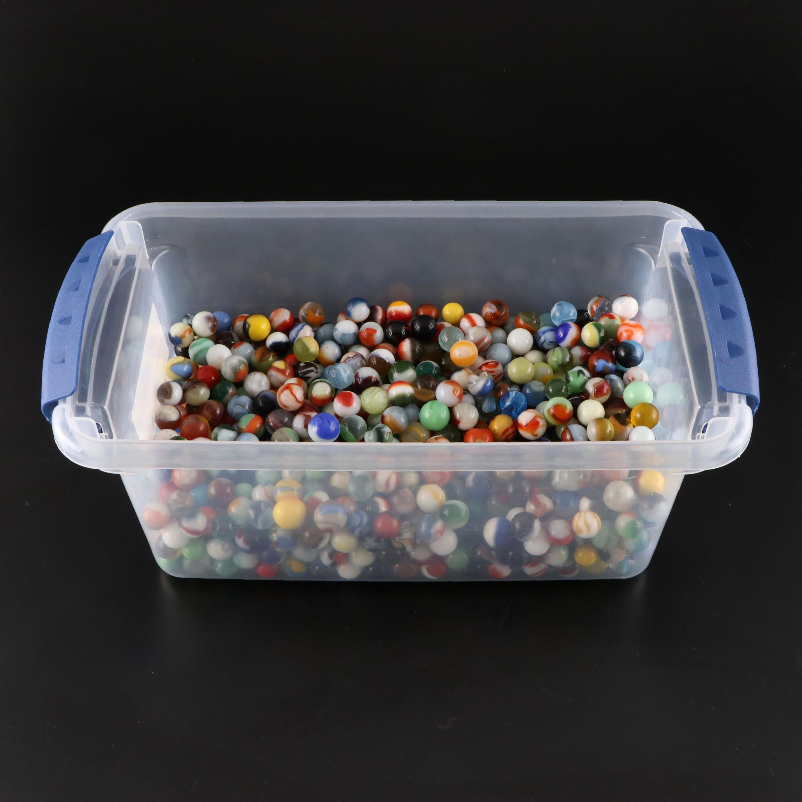 Cat's Eye, Agate, Uranium and Other Glass Marbles