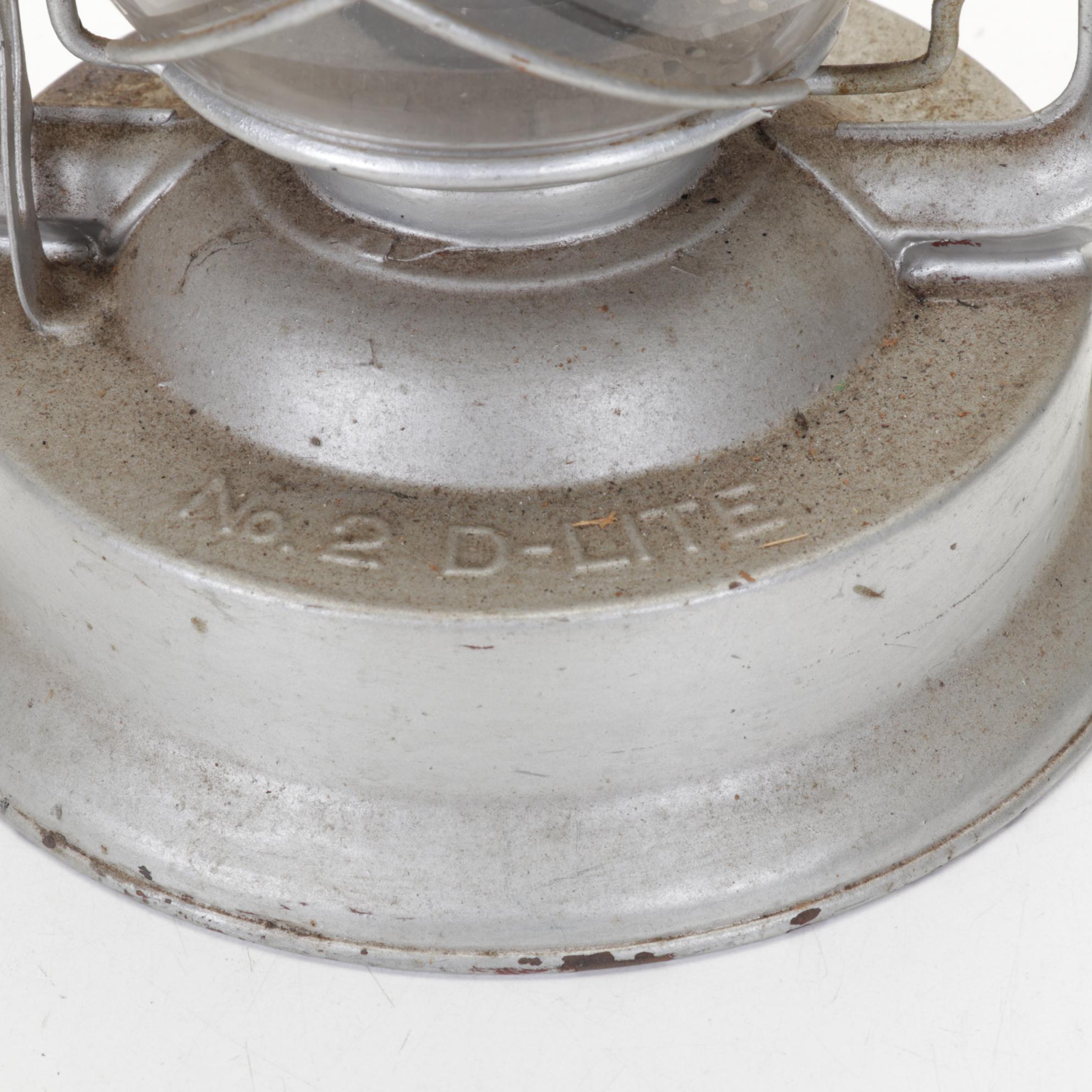 Dietz Comet, Little Wizard and No. 2 D-Lite Lanterns